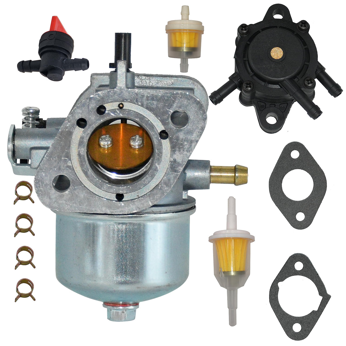 Lanigram 15003-7061 Carburetor Fit For Kawasaki Fh430V Fh381V Fh541V Fs481V Engine Replace 15003-7047 15003-7054 15004-7057 1500