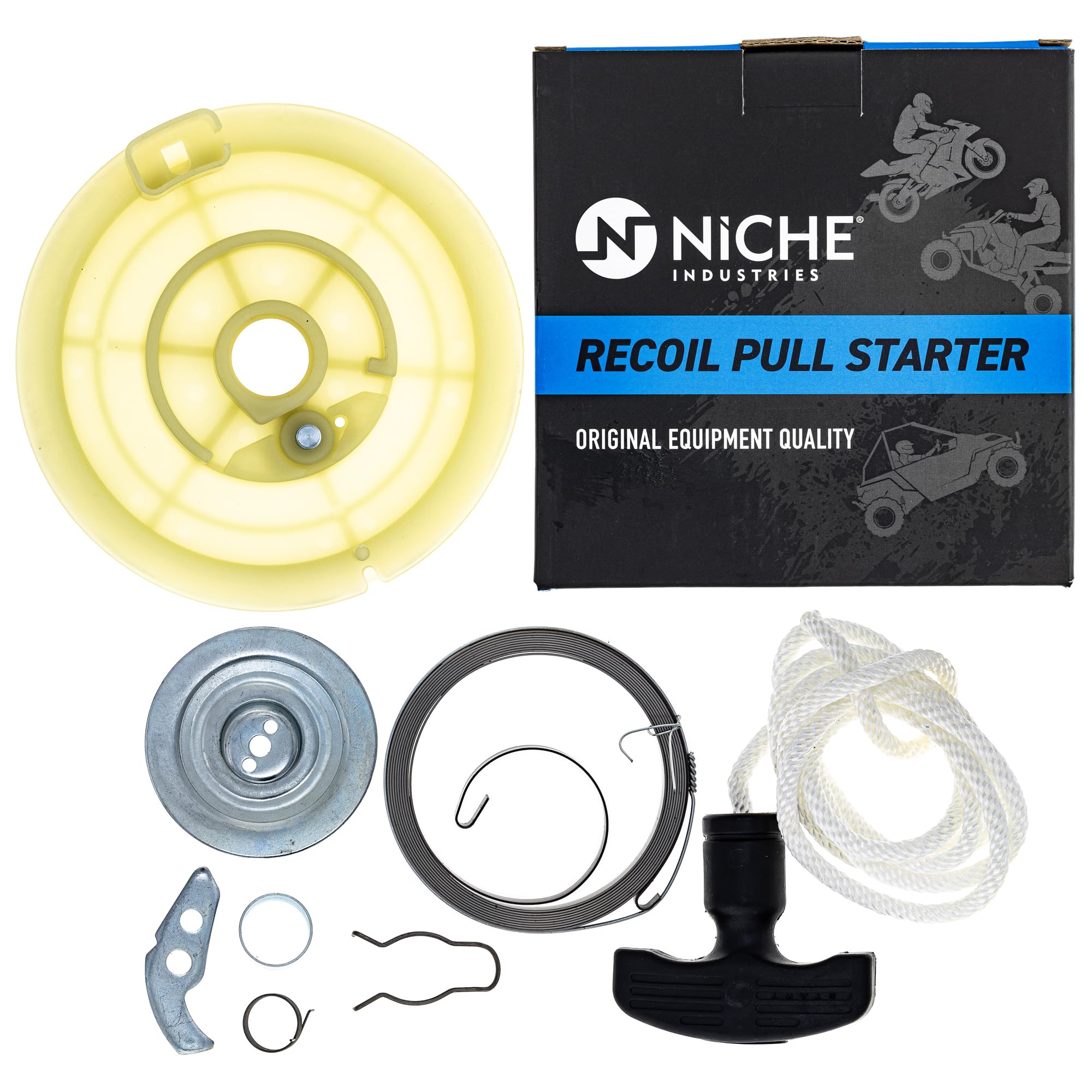 Niche Recoil Pull Cord Starter Kit For Polaris Trail Boss Atp Scrambler Magnum 330 Sportsman 335 400 450 500 3084780 3090085