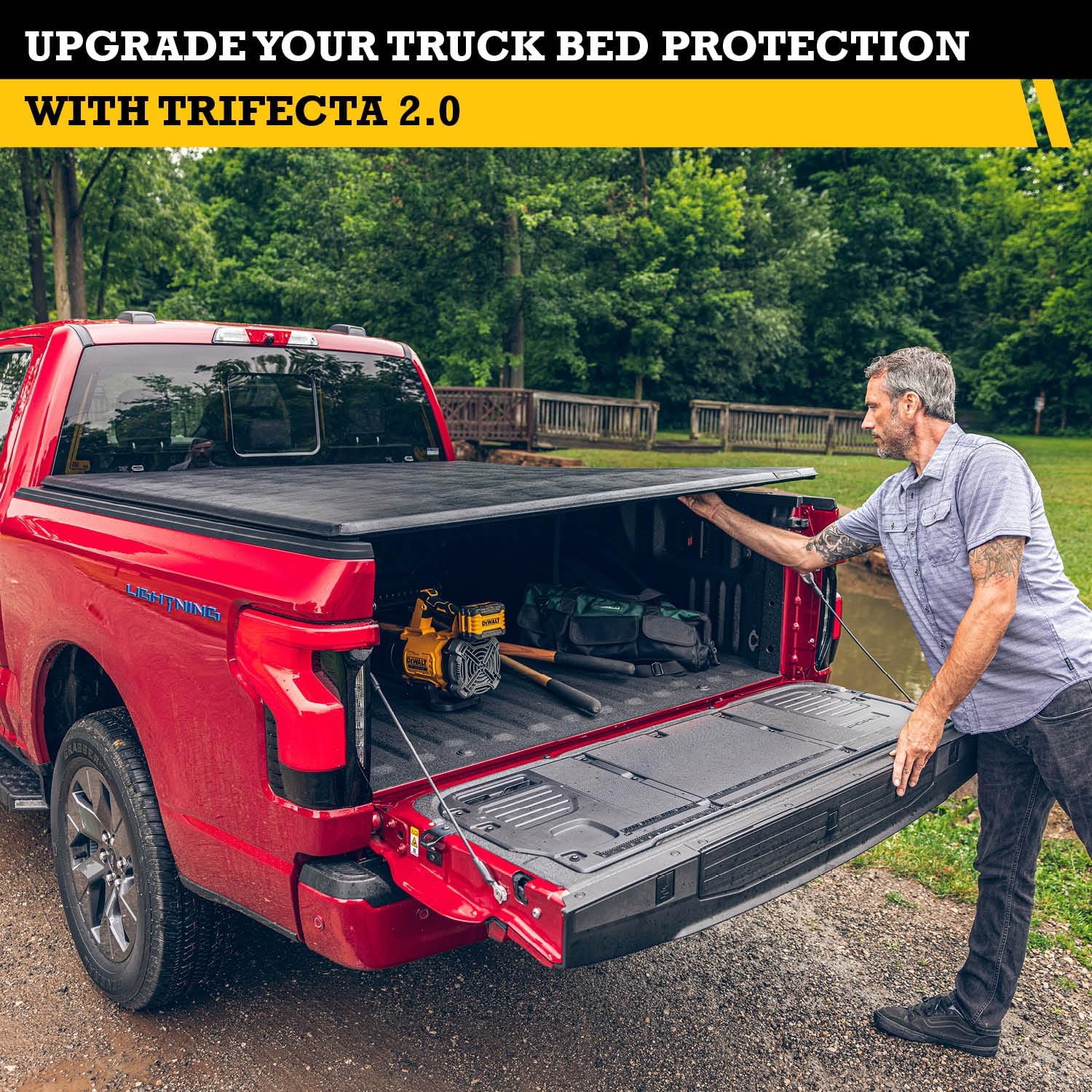 Realtruck Extang Trifecta 2.0 Soft Folding Truck Bed Tonneau Cover | 92560 | Fits 1994 - 2003 Chevy/Gmc S10/Sonoma 6' 1'' Bed (7