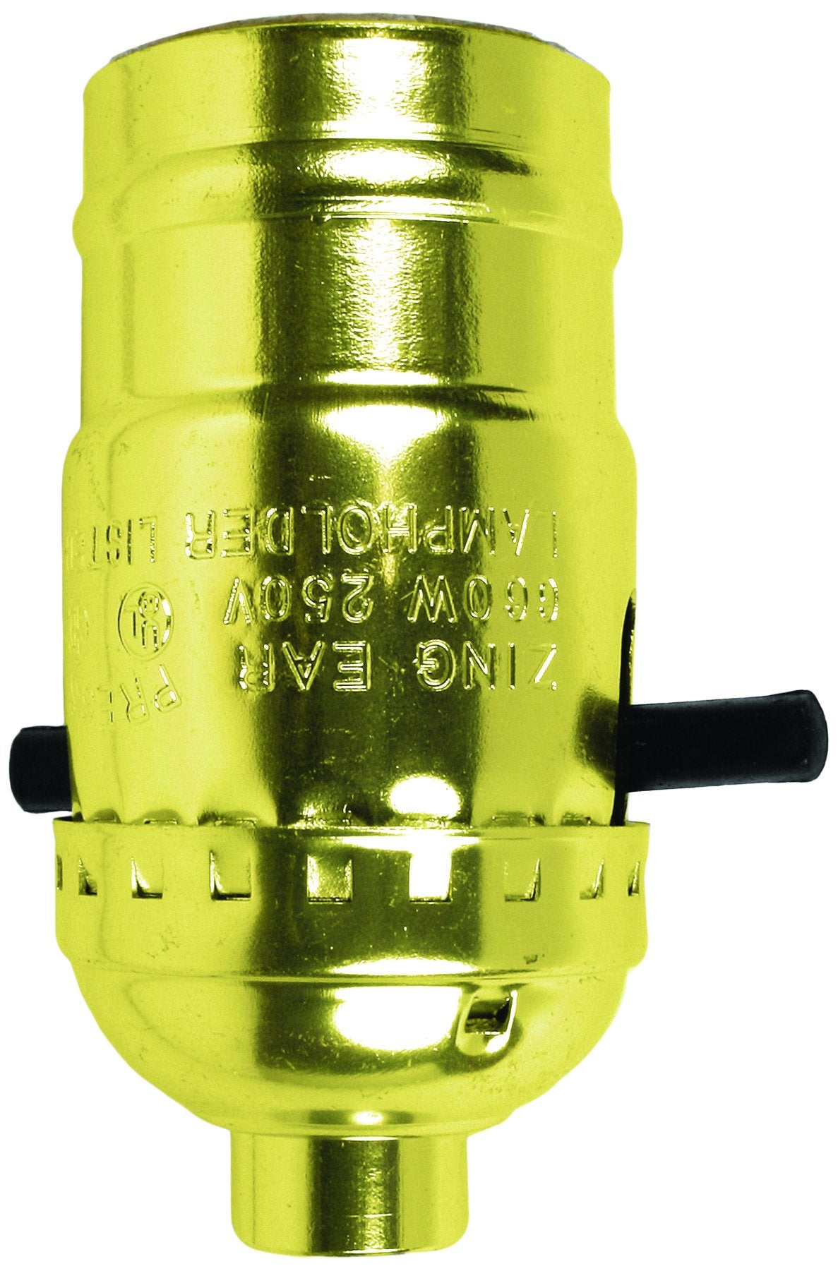 Jandorf Brass Push Through Lamp Socket