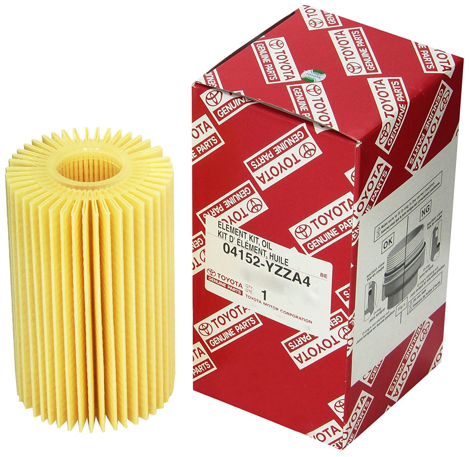 Toyota 04152-Yzza4 Oil Filter