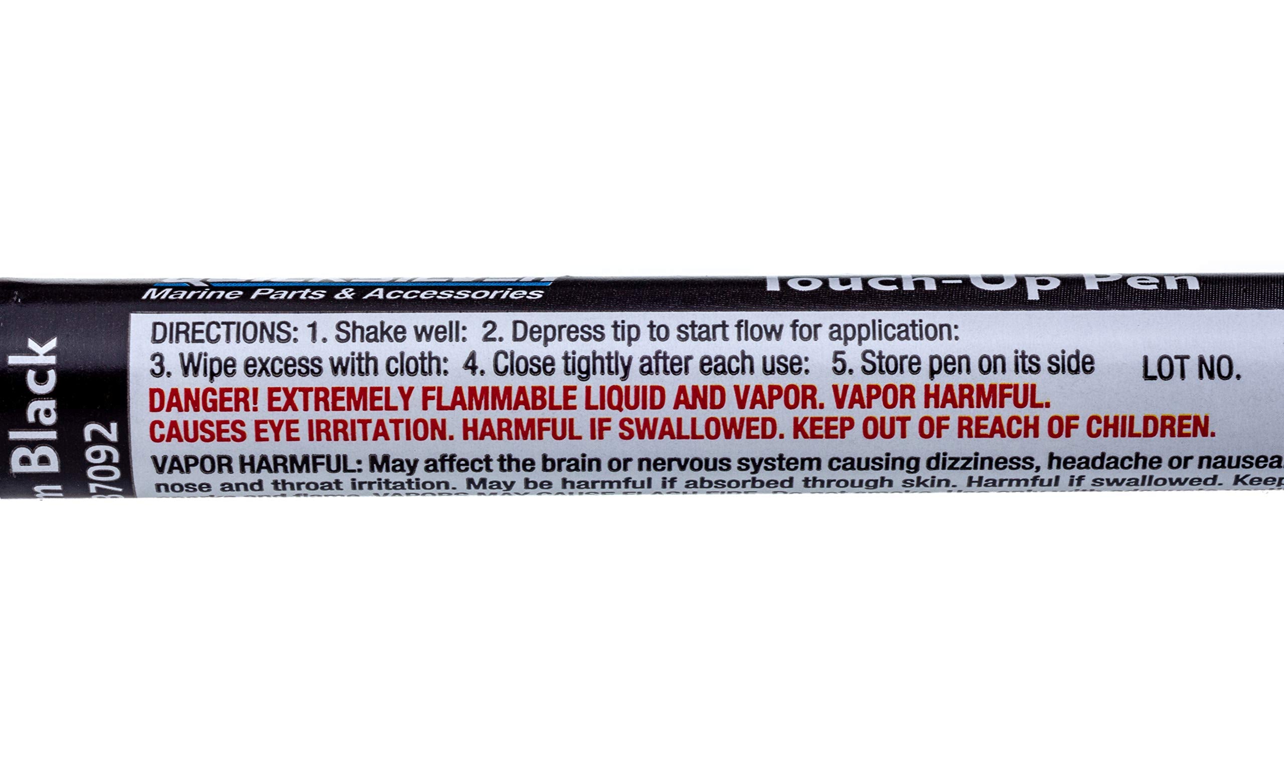 Quicksilver 8M0137092 Mercury Phantom Black Paint Pen - 0.3 Fl Oz Touch-Up Pen