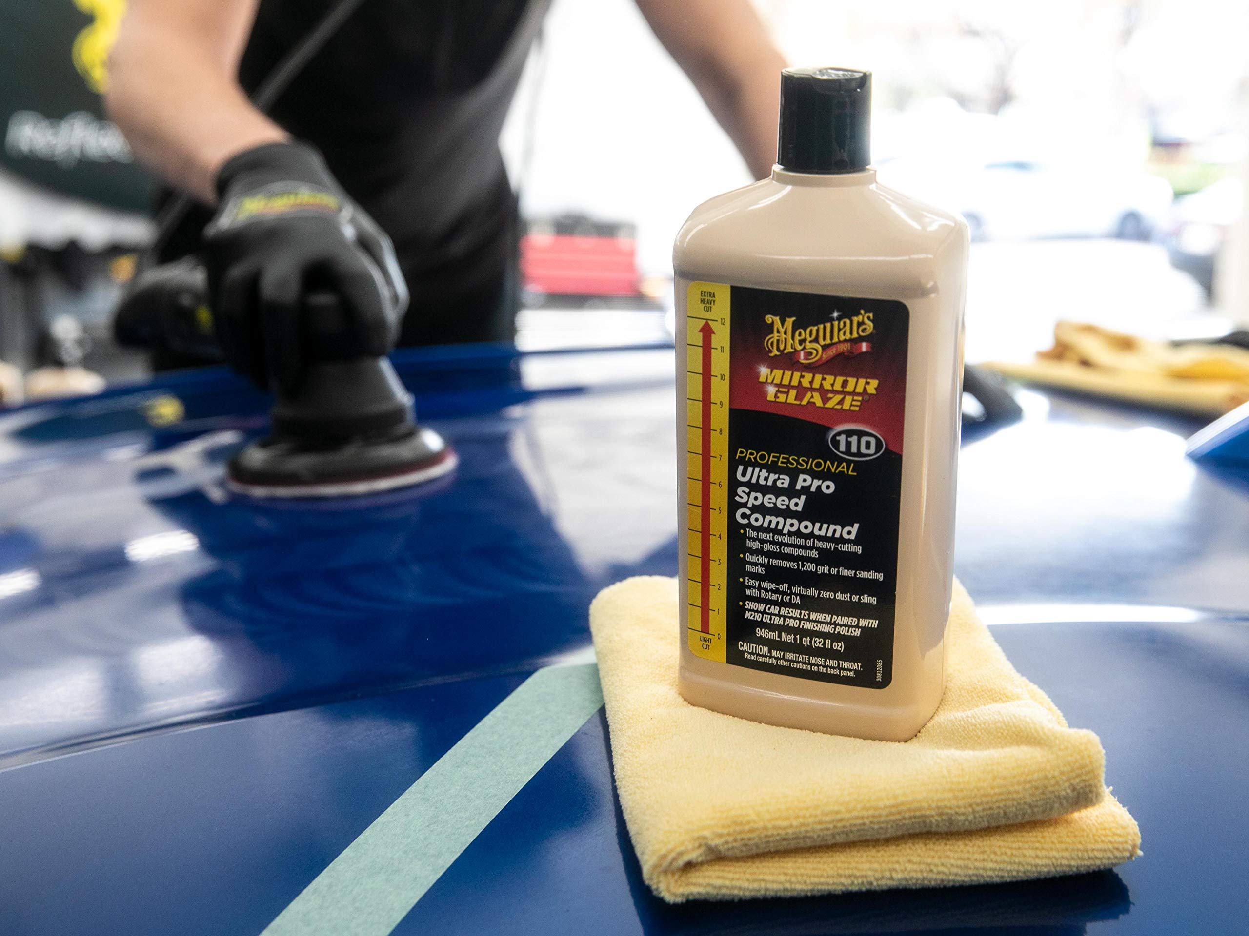 Meguiar'S M11032 Mirror Glaze Ultra Pro Speed Compound - 32 Oz Bottle (Packaging May Vary)