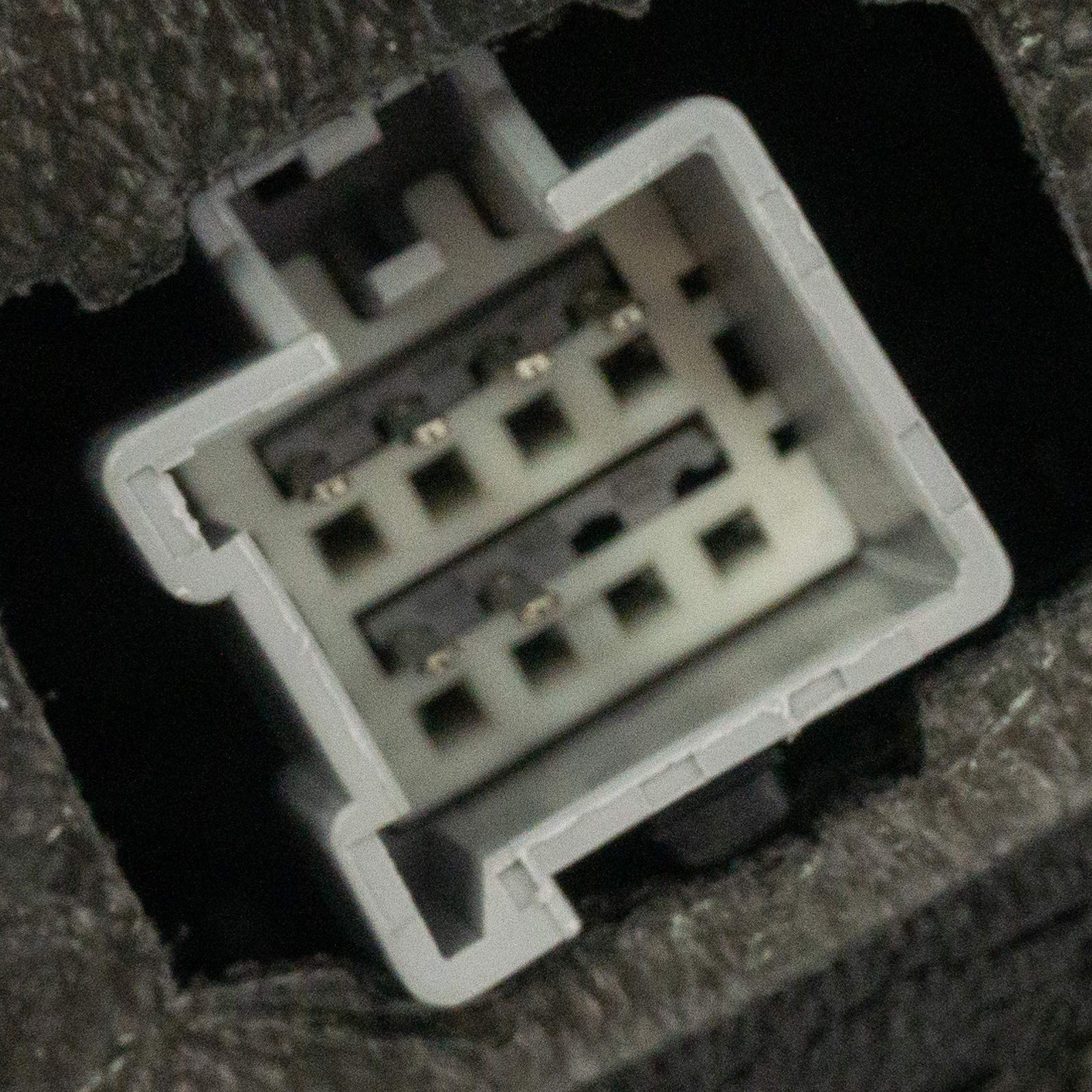 Trq Right Mirror With Heat With Puddle Light With Spotter Mirror With Textured Cover Passenger Side Compatible With 2011-2012 Fo