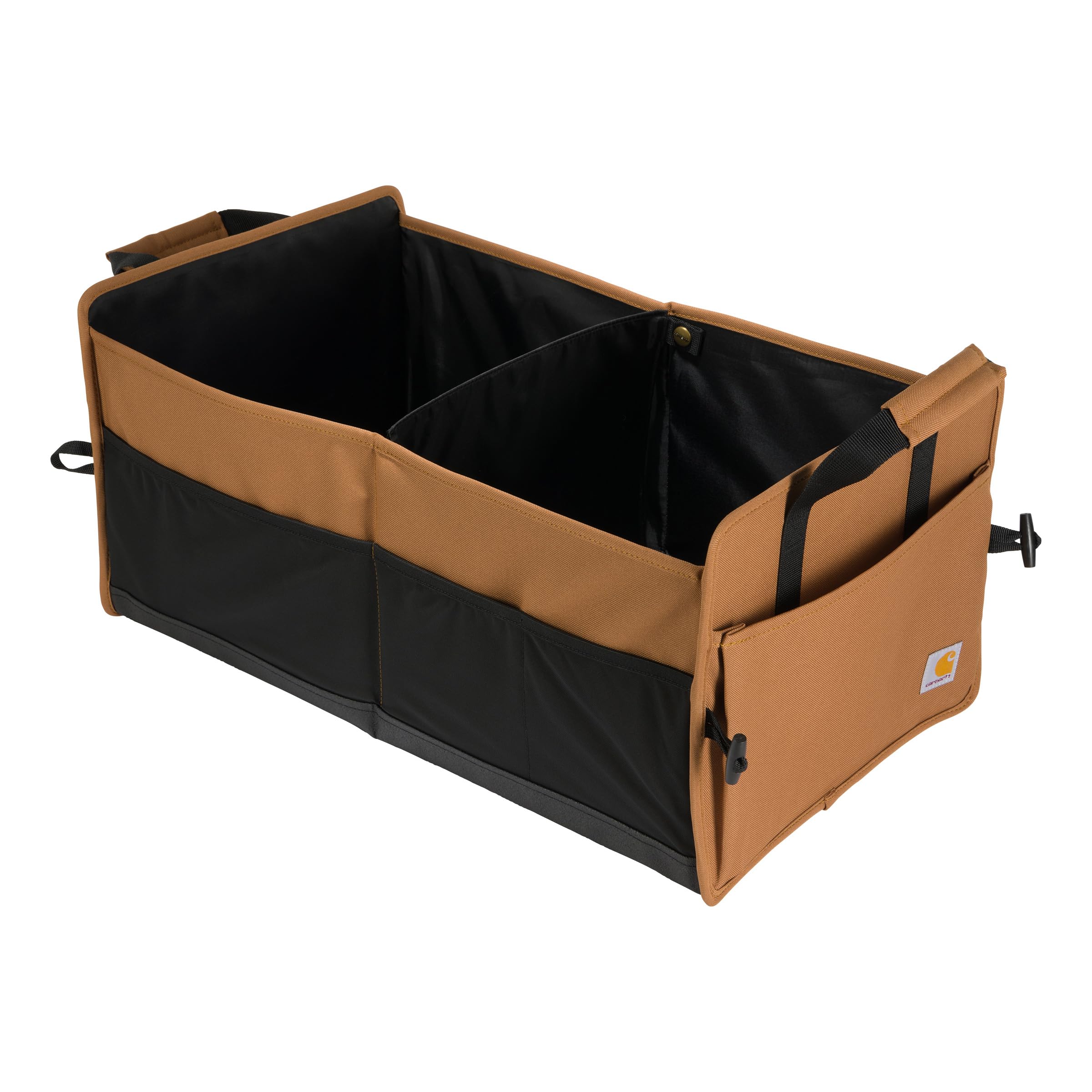 Carhartt Universal Collapsible Cargo Trunk Organizer, Portable Accessory Storage Organizer for Automotive, SUV, Trucks & Cars, C