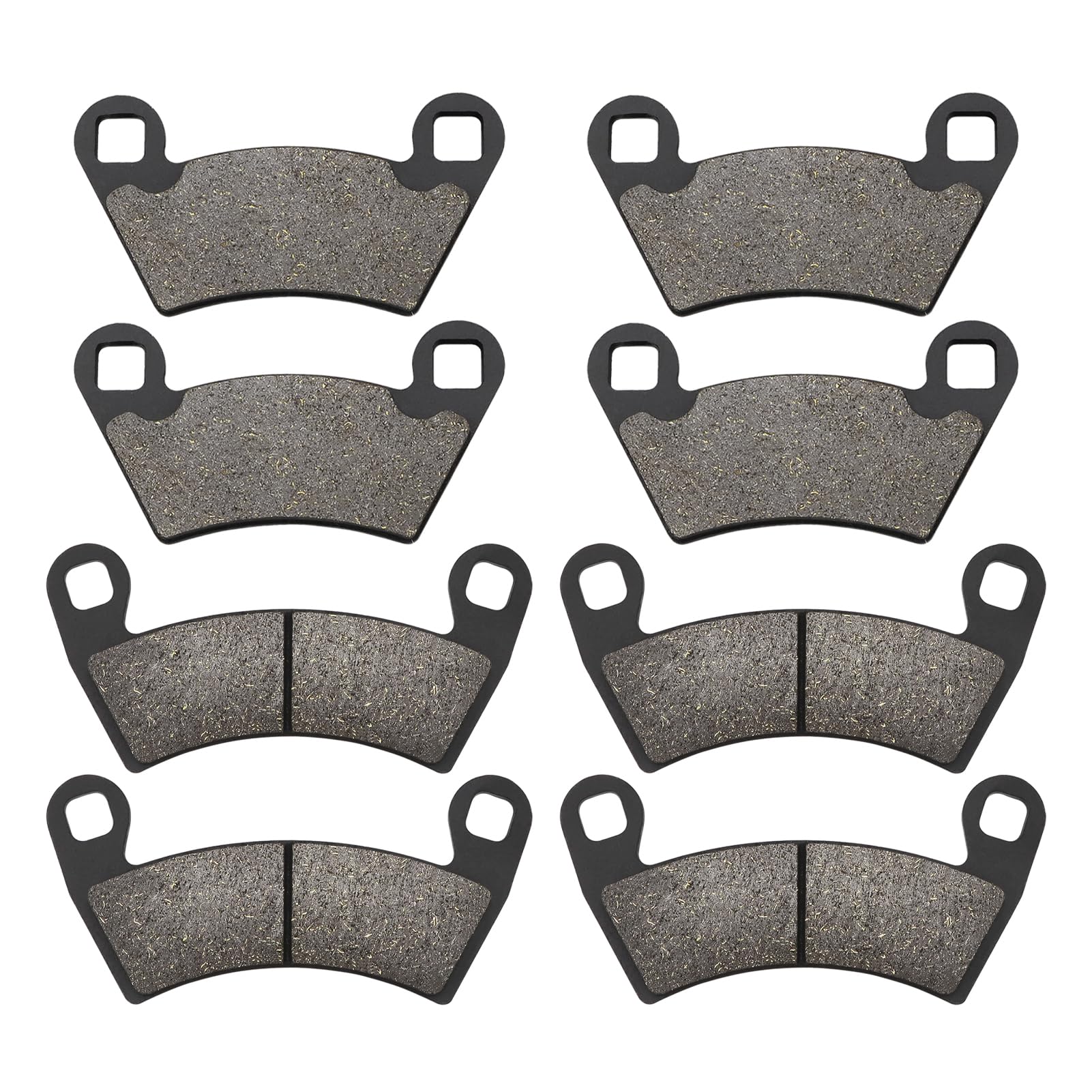 Front And Rear Brake Pads For Polaris Ranger 500 570 800 700 900, Rzr 900 Xp, Ranger 900 Xp, Ranger 800 Xp 4X4, Ranger Xp 700, R