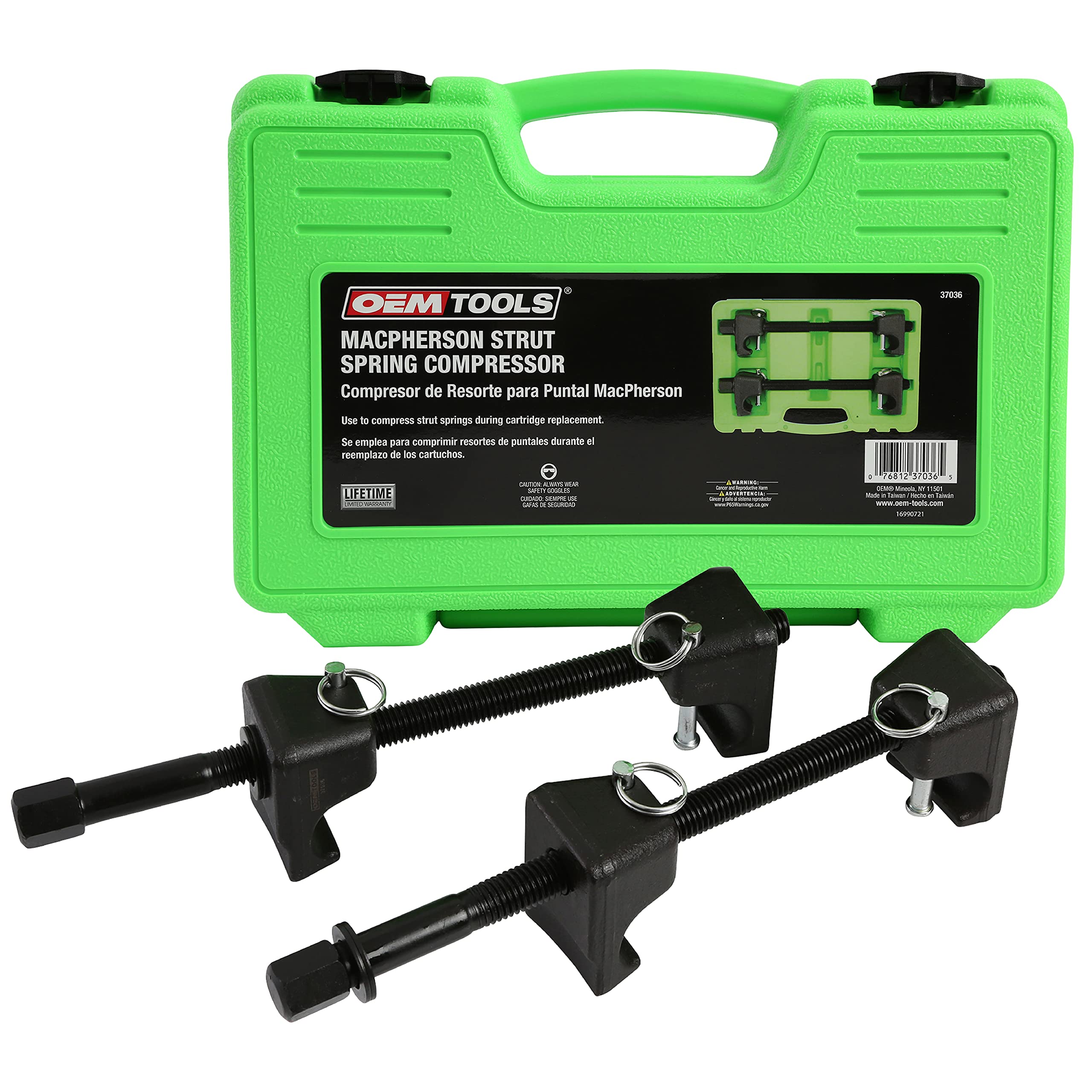 OEMTOOLS 37036 Strut Spring Compressor, Car Spring Compressor Tool, Coil Spring Compressor for Heavy Duty Springs