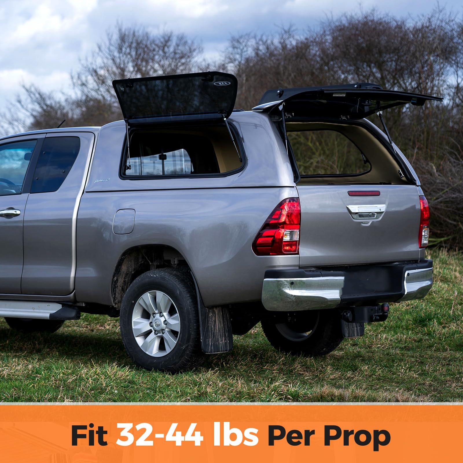 Se24Other40 24 Inch 40 Lbs Strut Gas Prop Shock 24 Per Prop Shock Lift For Tonneau Cover Rv Bed Door Camper Shell And Other Diy