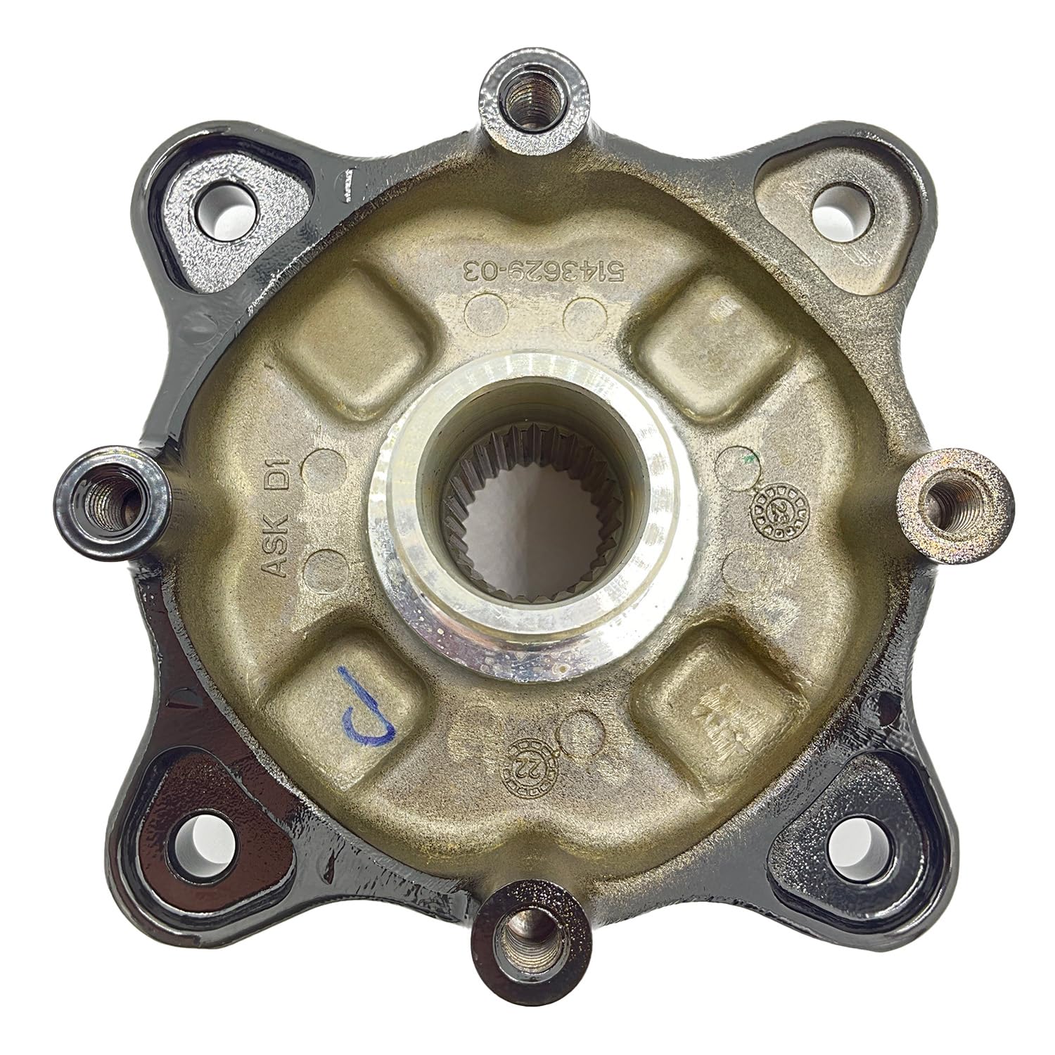 Polaris Hub-Wheel,Rear,Mach,Blk [From 10/31/22], Genuine Oem Part 5143629-067, Qty 1