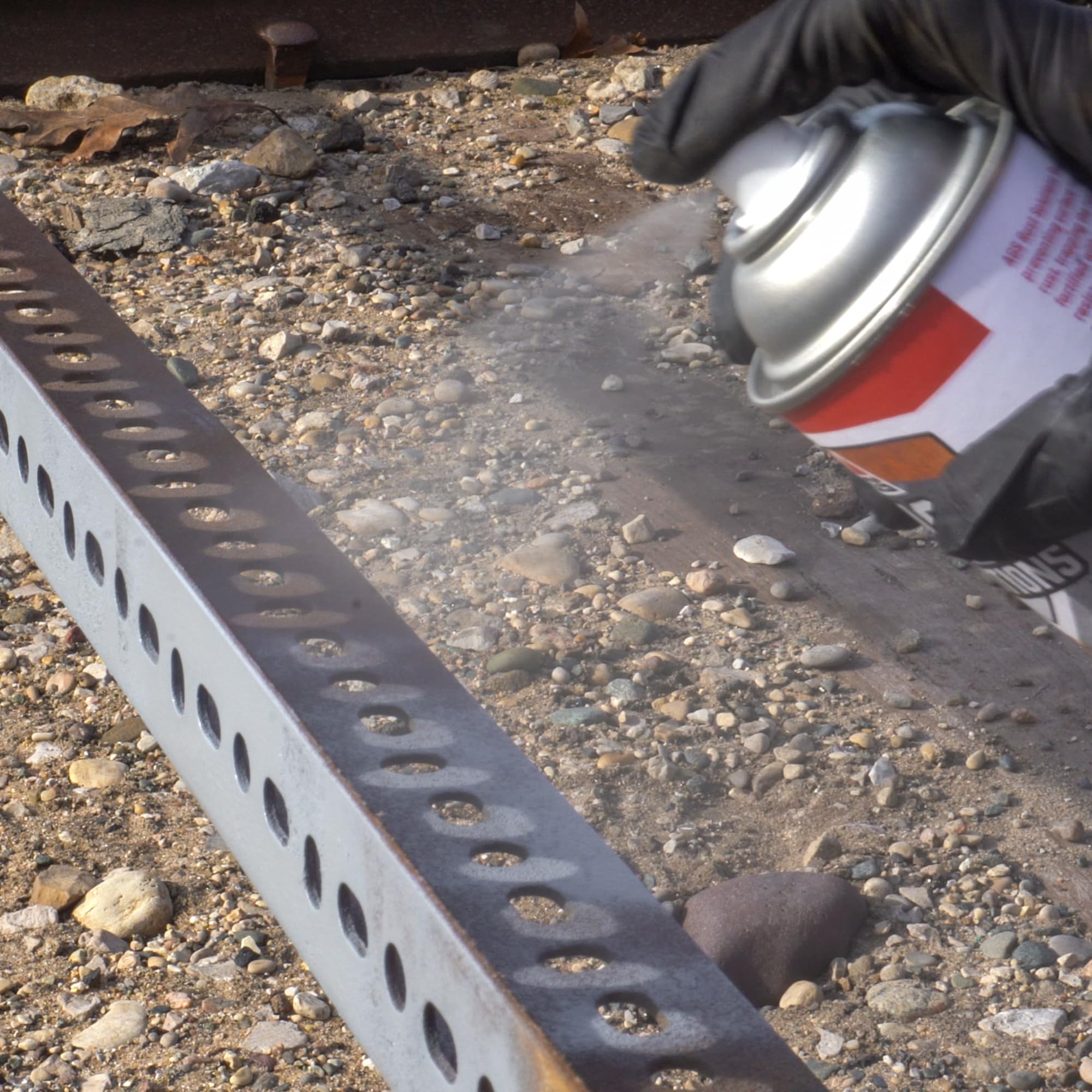 Ags Rust Solutions Rust Spray Paint, 14Oz, Durable Matte Grey Finish, Safe For All Surfaces, Eradicate Rust And Ensure Long-Last