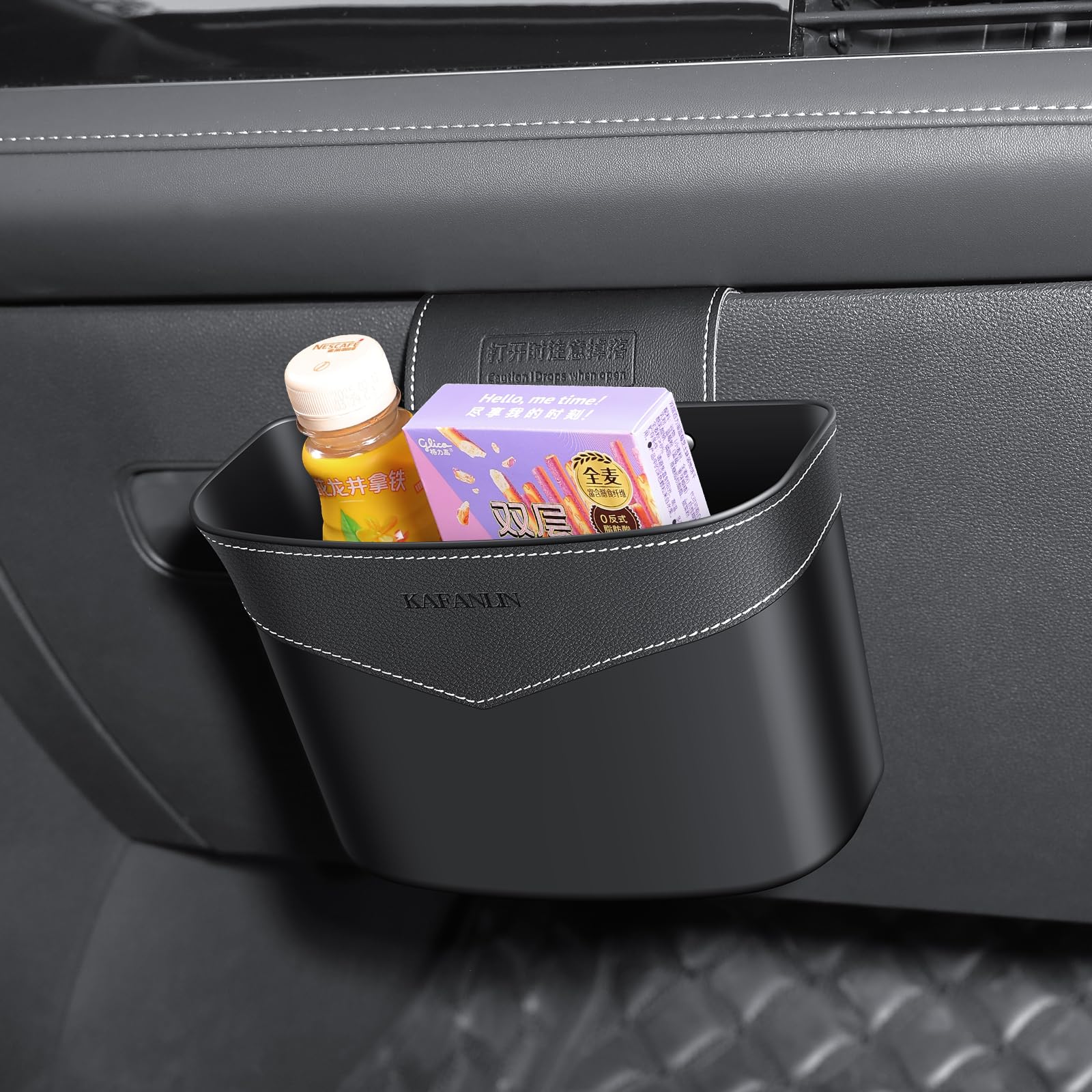Car Trash Can Mini Trash Bin Glovebox garbage Can