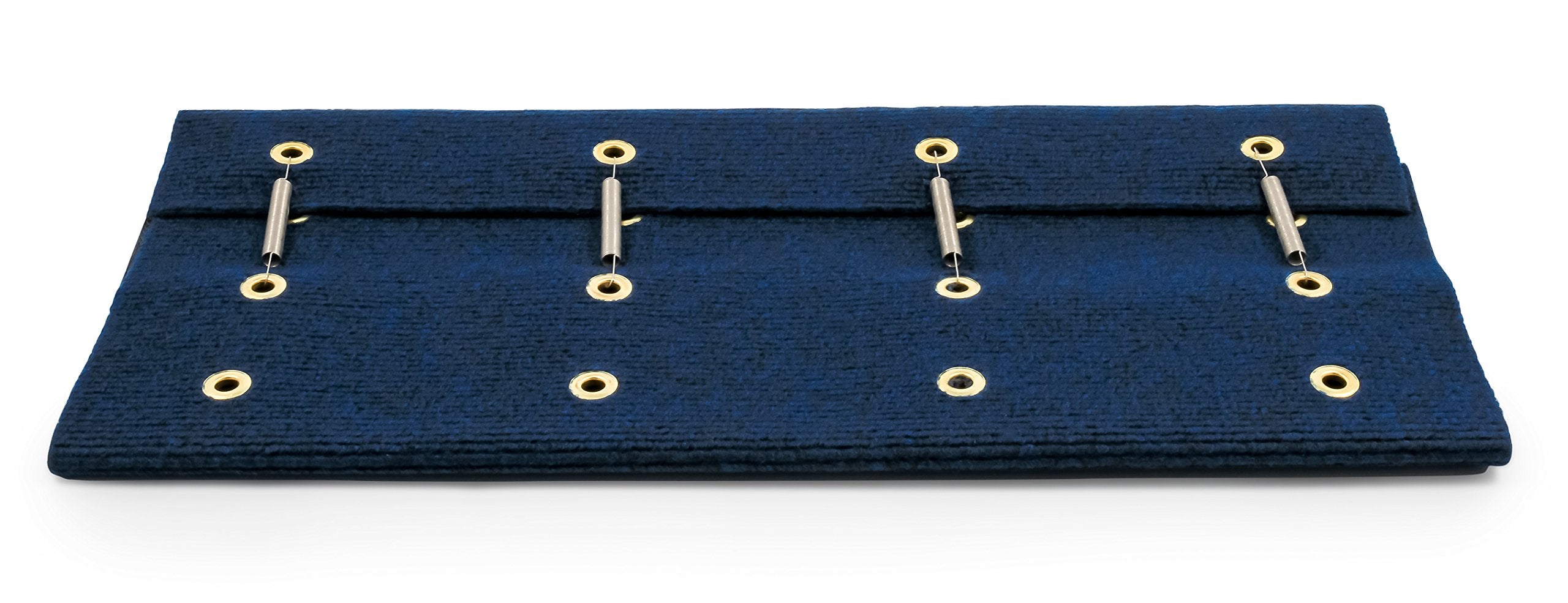 Camco 42910 Rv Step Rug (Premium Wrap Around, 100% Polyester (22'' X 23'') - Blue)