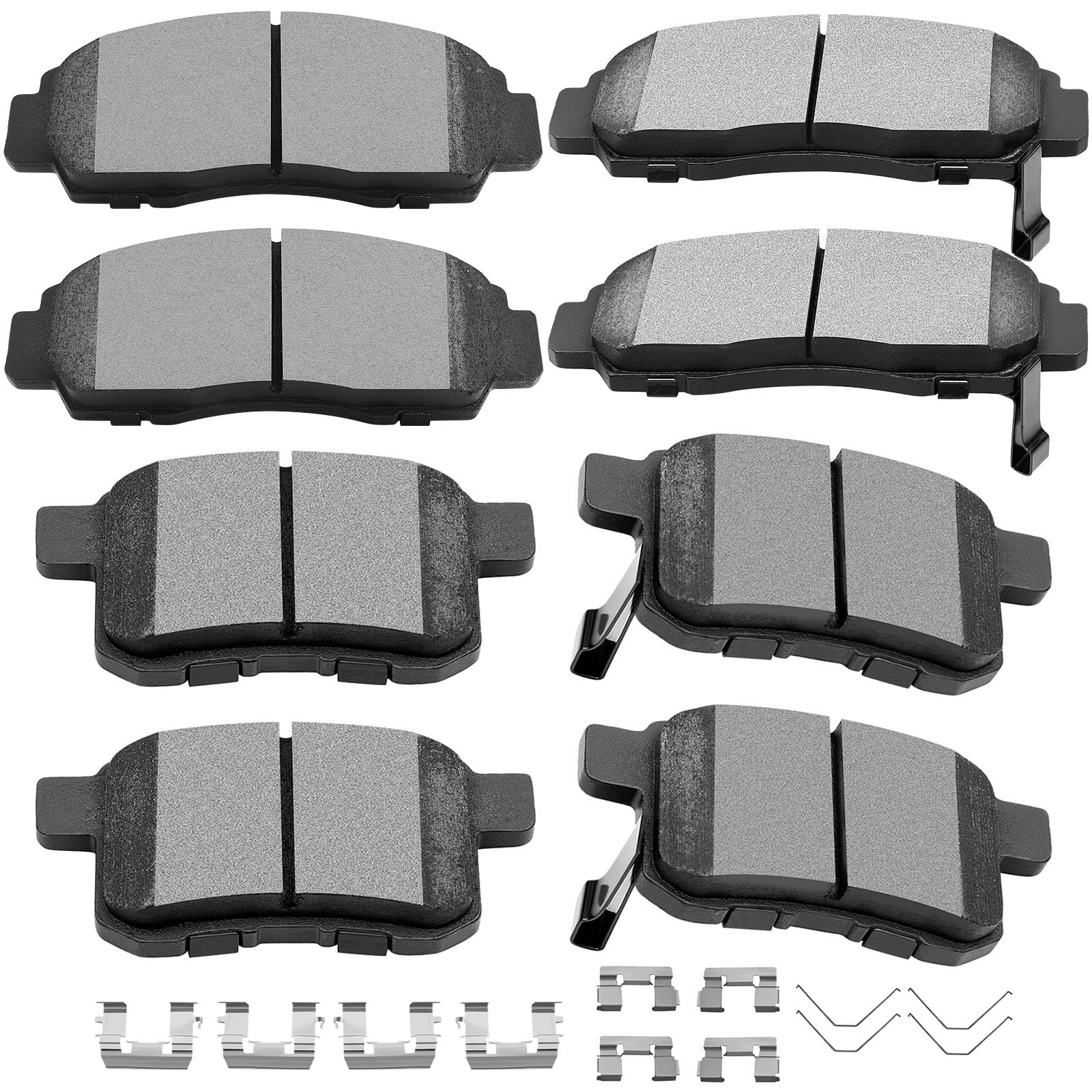 SCITOO D787 D1336 Front Rear Ceramic Brake Pads Sets Fit For Acura TSX 2010,For Honda For Accord 2008-2010
