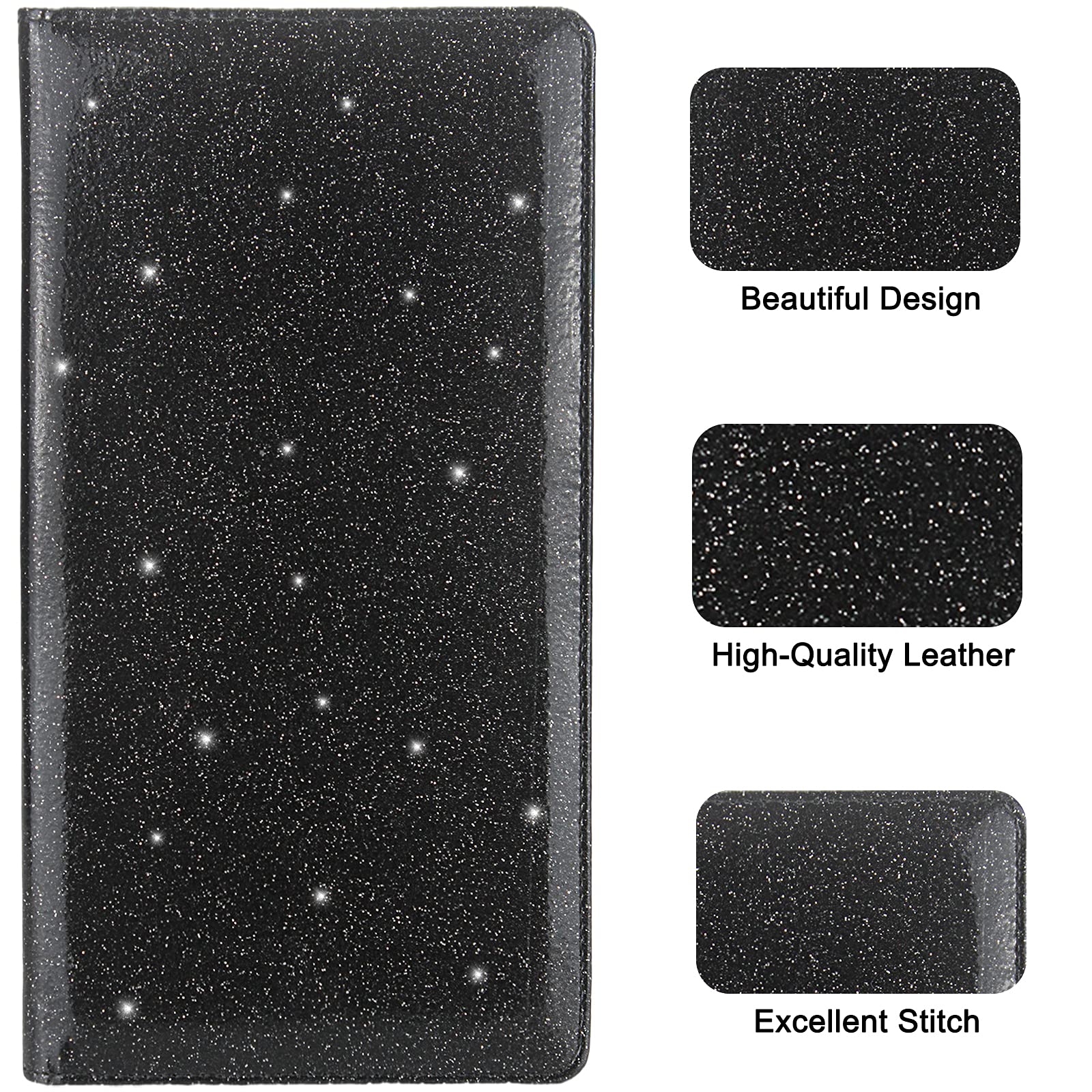 Car Registration And Insurance Holder, Premium Leather Insurance And Registration Holder,Vehicle Glove Box Car Organizer, With M