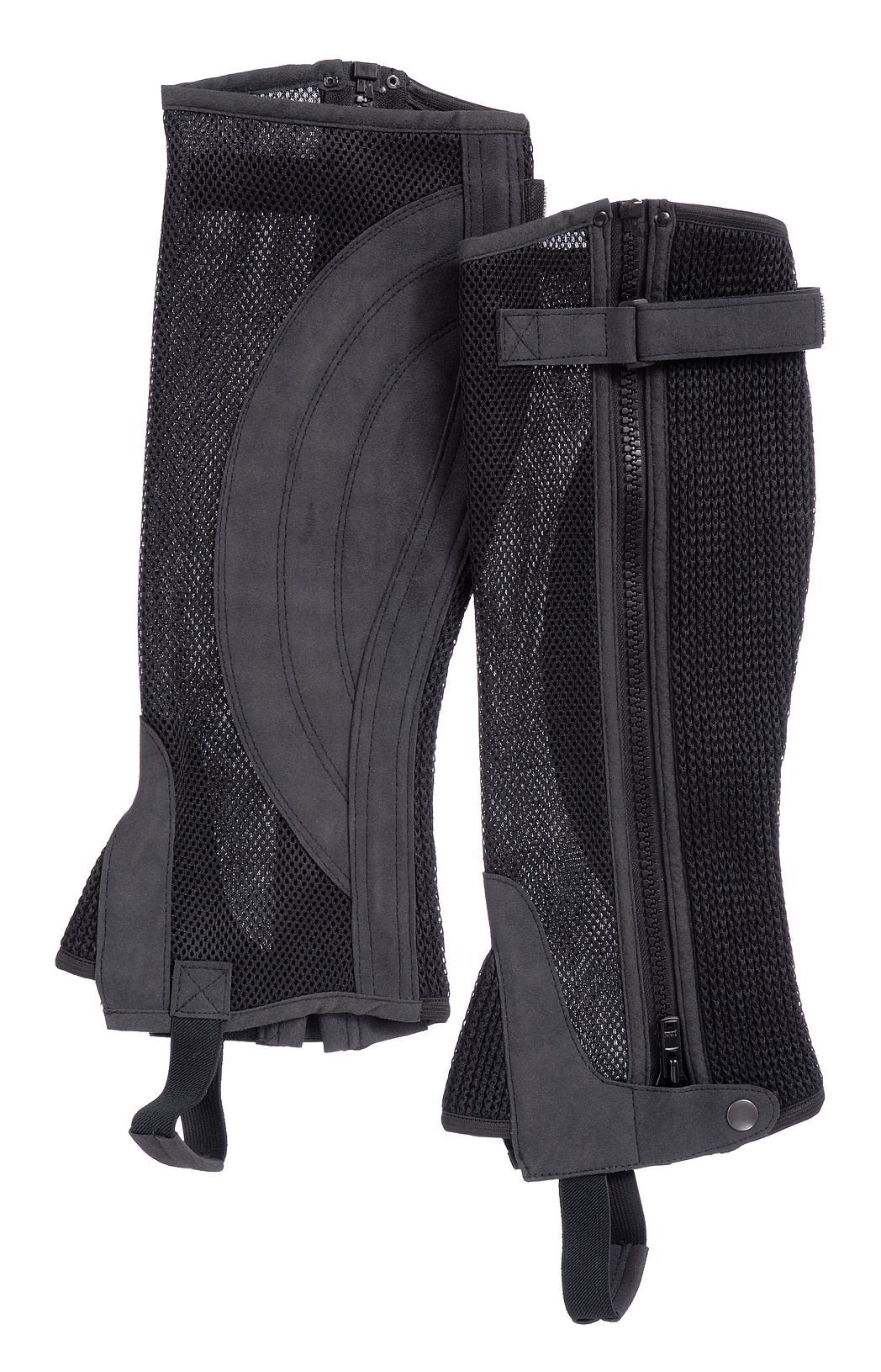 Tough 1 Breatheable Half Chaps, Black, X-Large