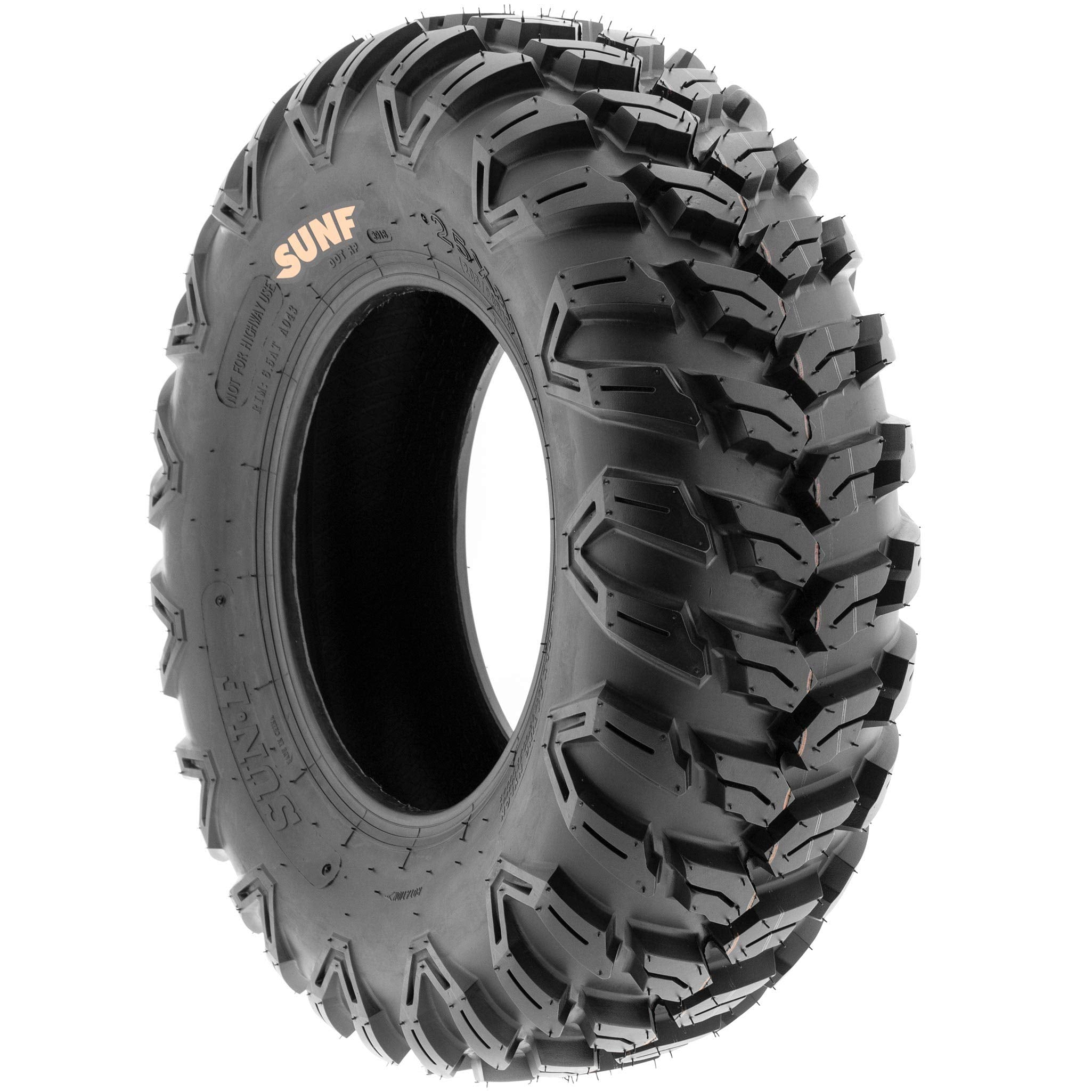 Set Of 4 Sunf A043 Xc Racing Atv Utv Radial Sport Tires 26X9R12 Front & 26X11R12 Rear, 6Pr, All-Terrain Off-Road & Track