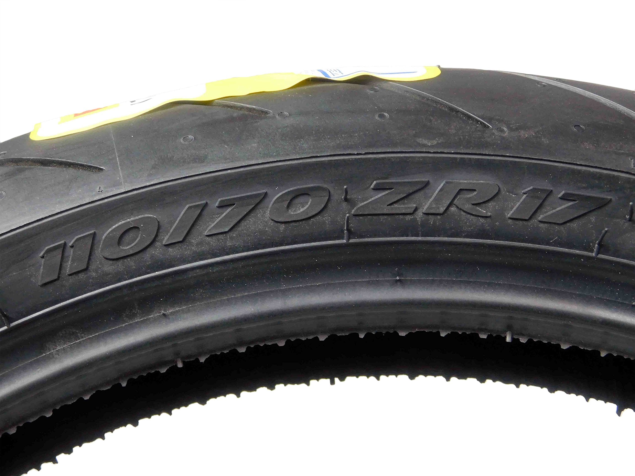 Pirelli Diablo Rosso Iii Motorcycle Tire Set: 110/70 Zr 17 M/C Front & 160/60 Zr 17 M/C Tl Rear- High Performance, Durable For S