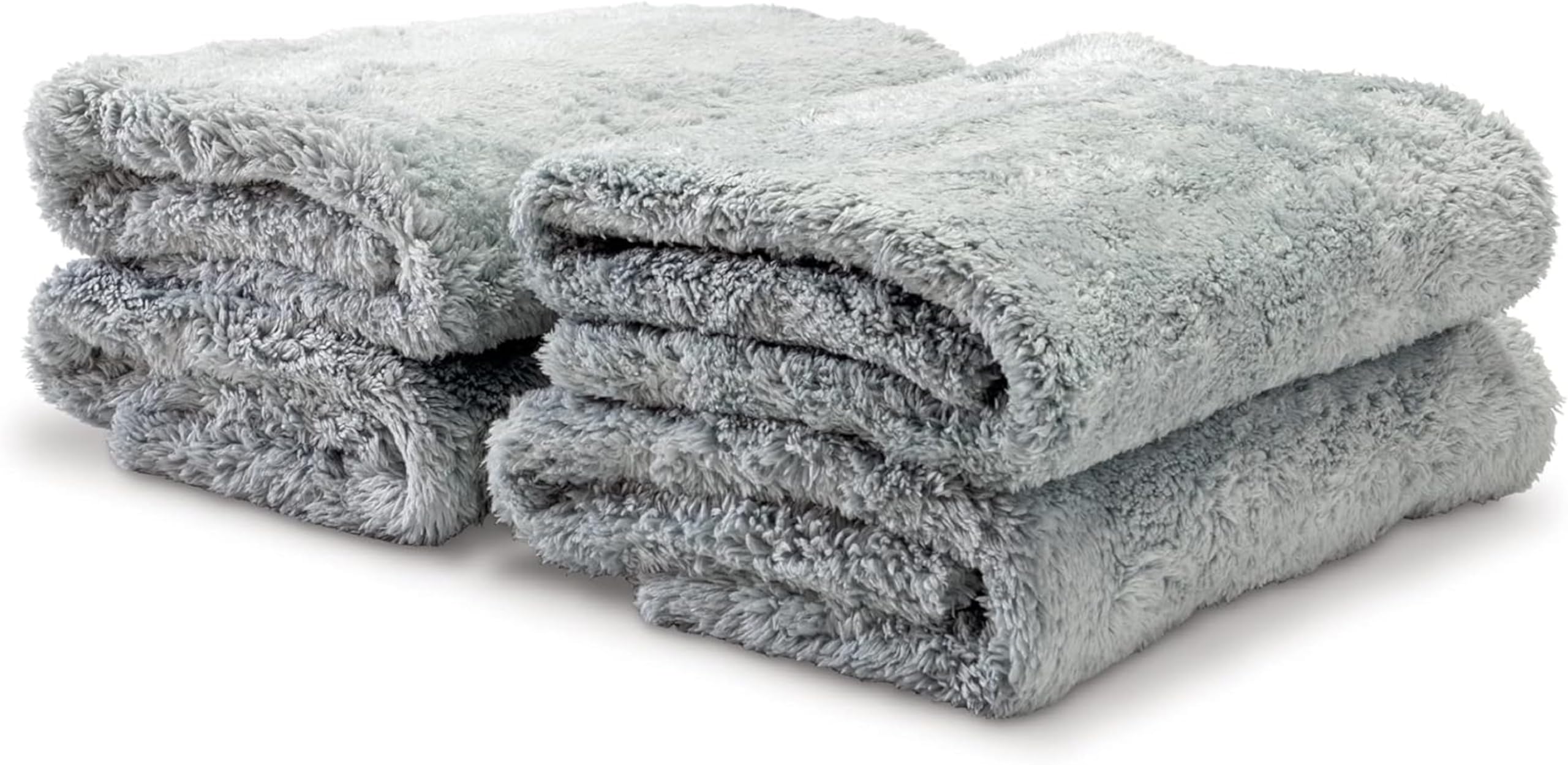 Auto Hub 450GSM Microfiber Cloth for Car  Ultra Soft  Edgless & Dual Sided Microfiber Cloth  Lint & Streak Free Car Cleaning 