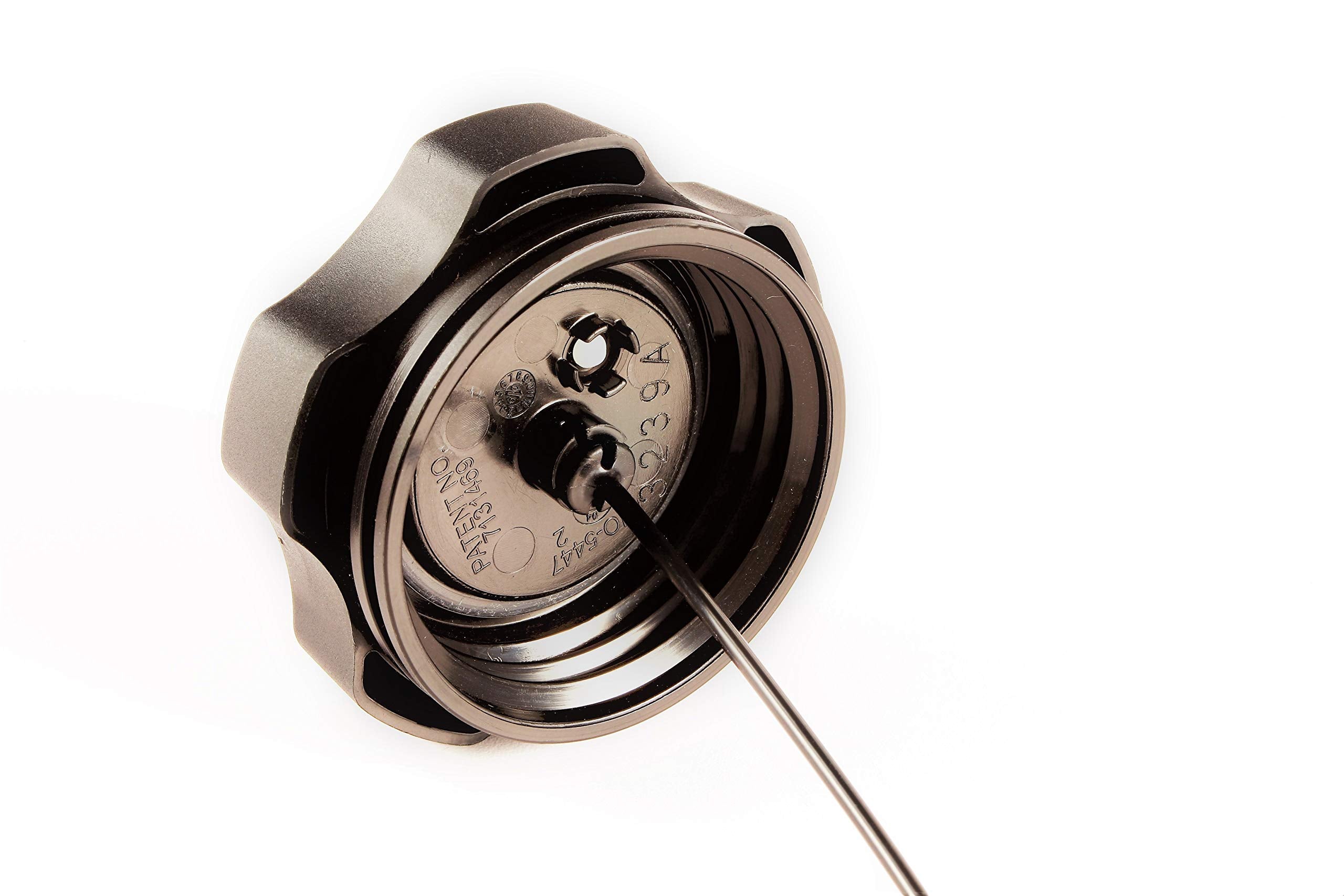 Attwood 88Tc06-7 High-Flow Ratcheting Gas Cap With Tether For Up To 350 Hp Engines