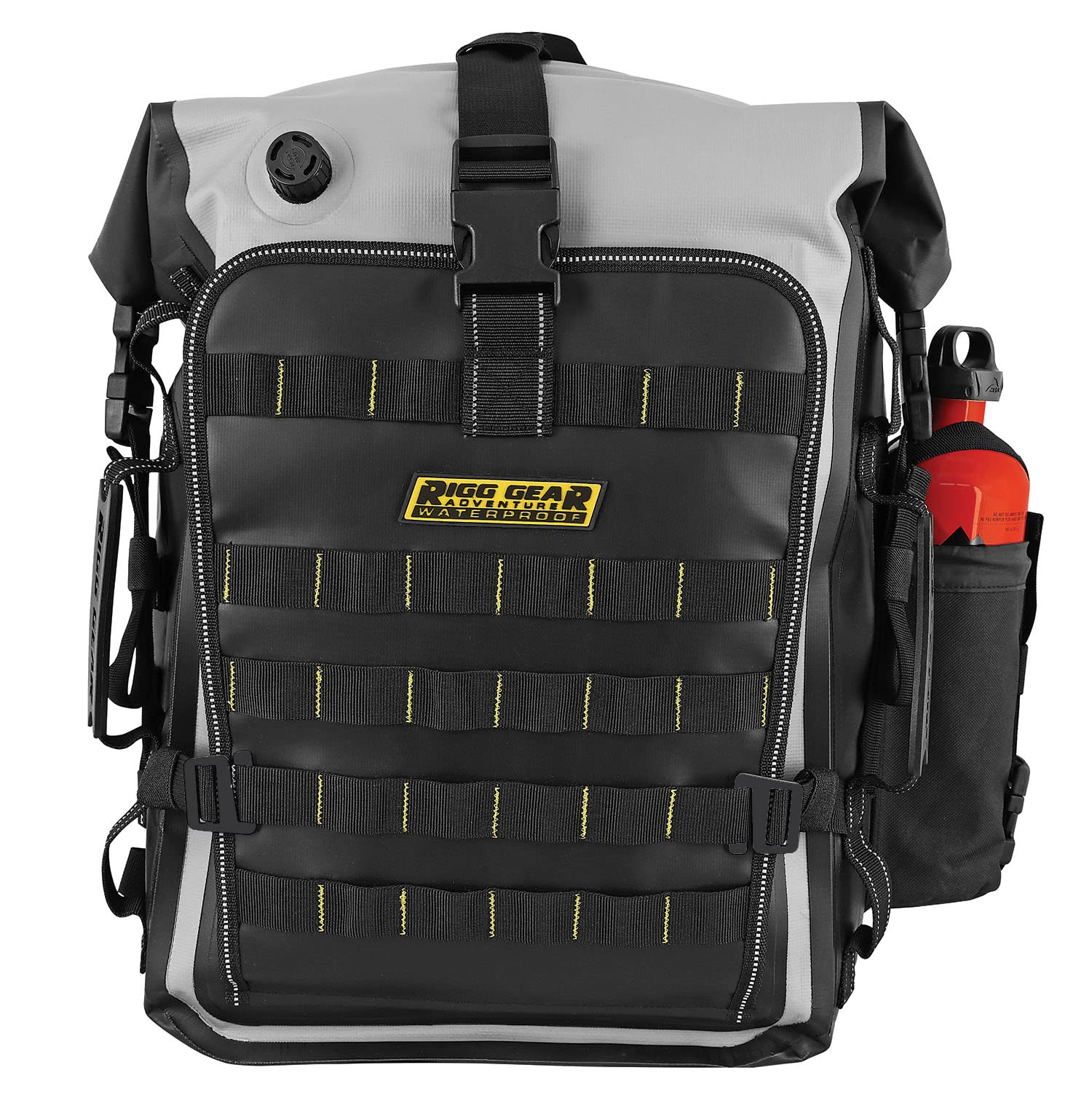 NelsonRigg Hurricane Waterproof Backpack/Tail Pack,Black/Gray, 30 Liters