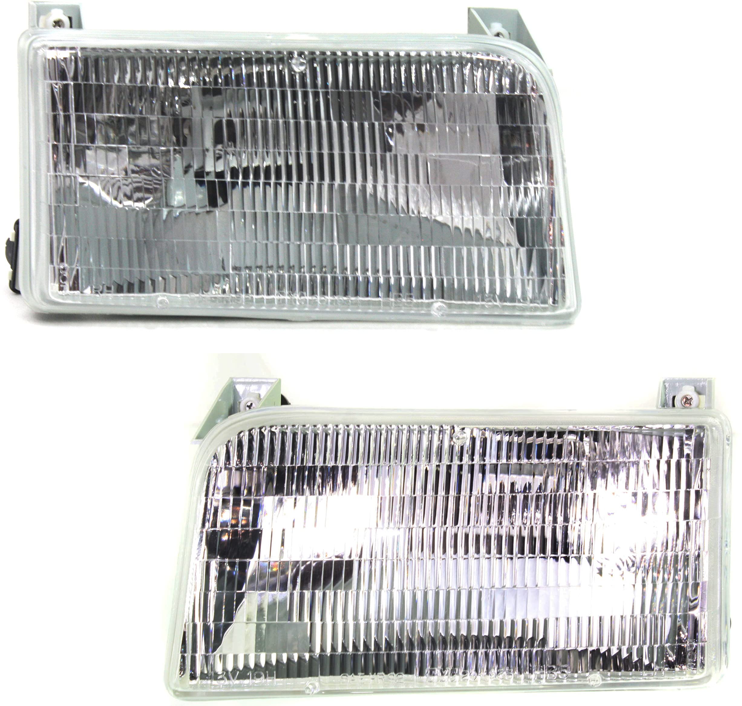 Garage-Pro Headlight Compatible With 1992-1996 Ford Bronco, Fits 1992-1997 Ford F Super Duty, Fits 1992-1996 Ford F-150, Fits 19