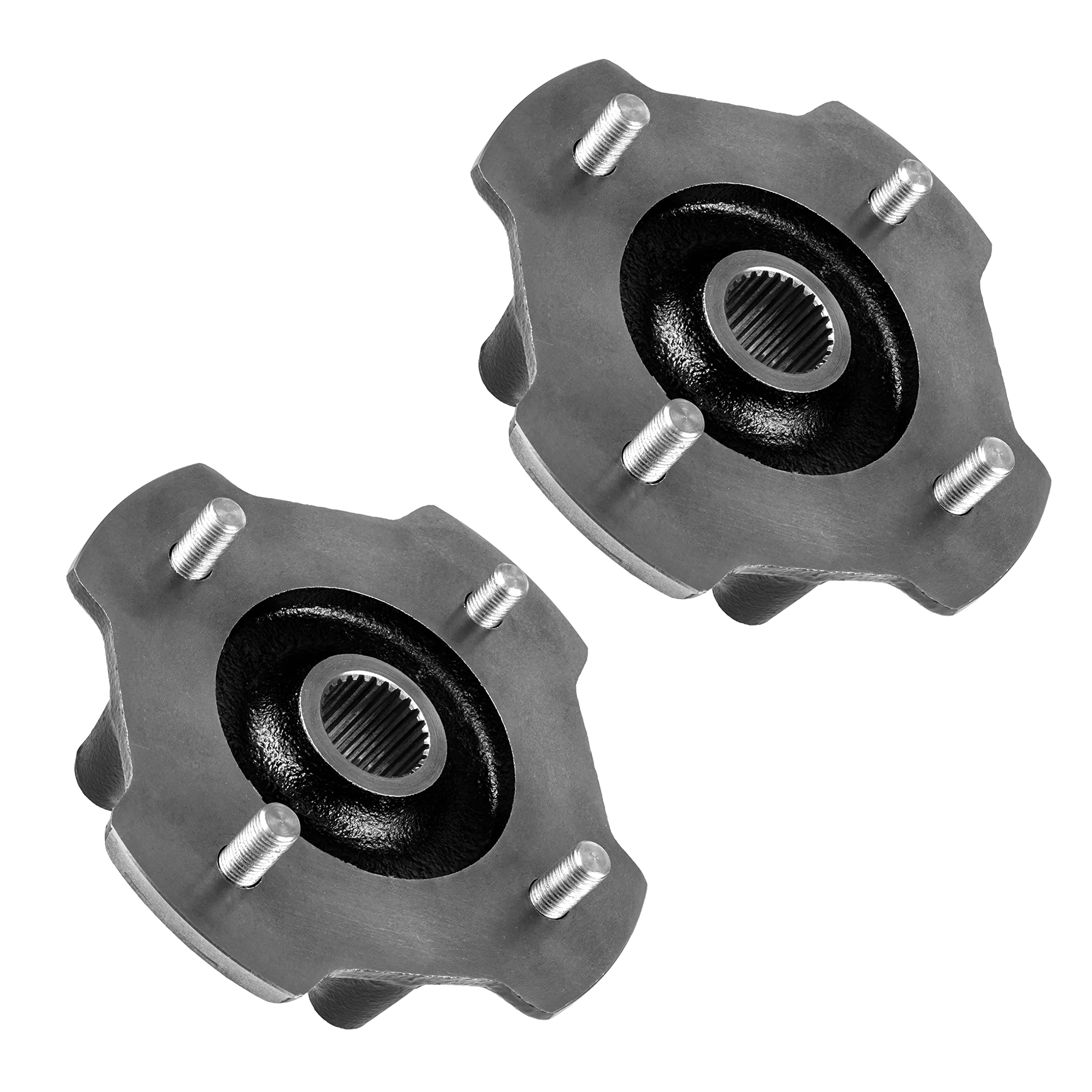 Caltric Front Left and Right Wheel Hub Compatible with Honda Rancher 420 TRX420FM 4X4 2014-2022