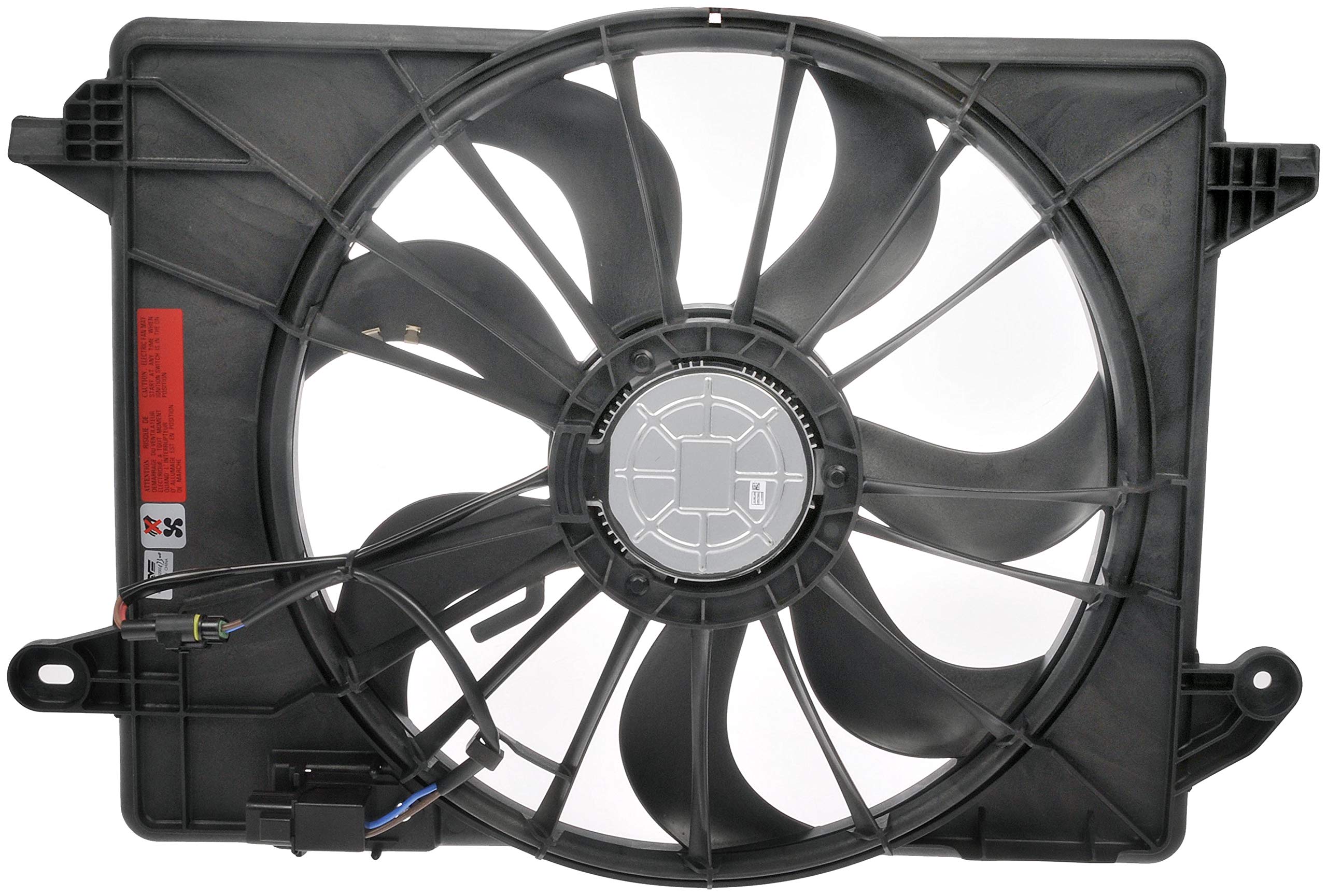 Dorman 621-526XD Radiator Fan Assembly With Brushless Motor Compatible with Select Chrysler/Dodge Models (OE FIX)