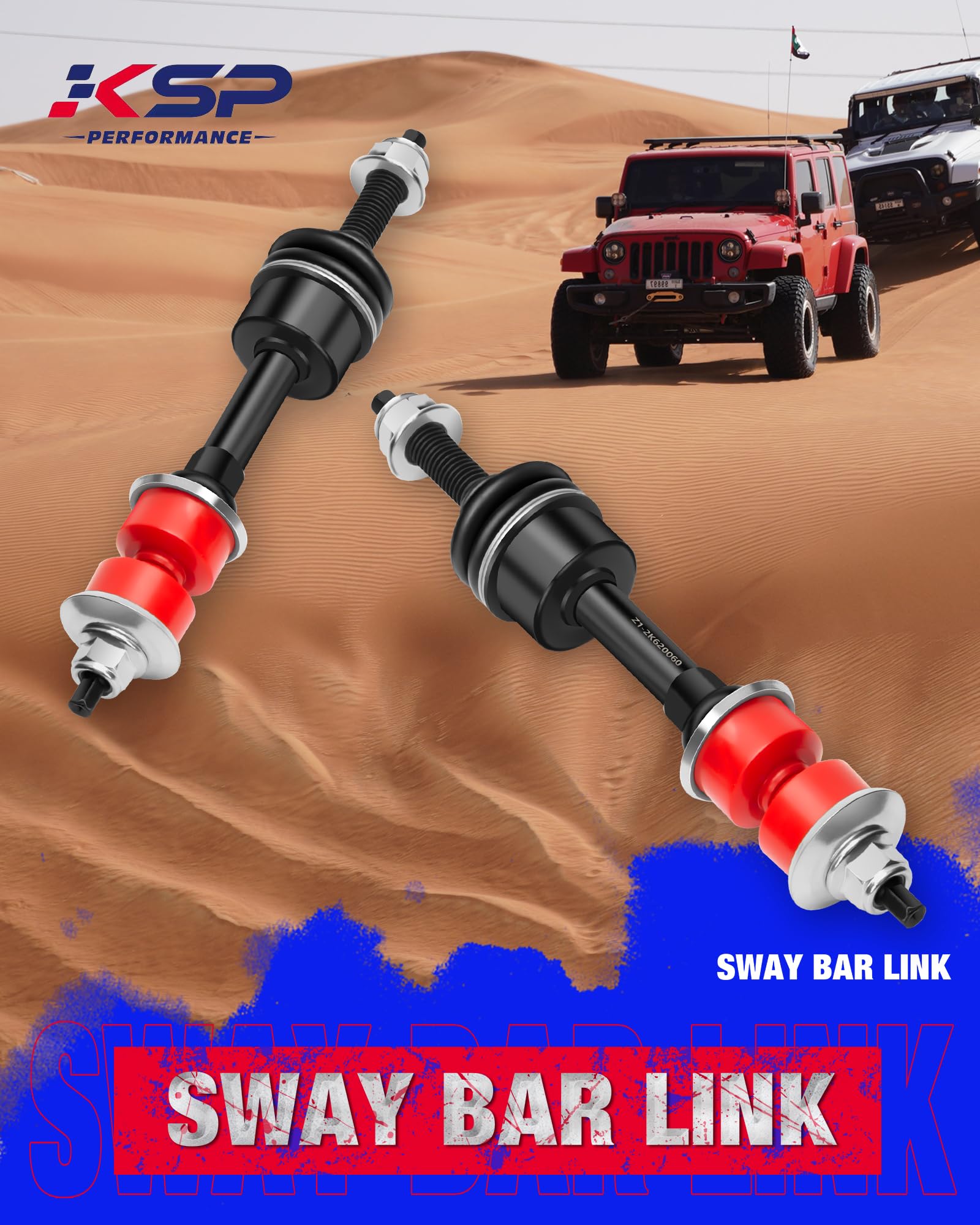 Ksp Sway Bar End Link For F150 Rwd 2005-2008, Front Suspension Stabilizer Bar Link Fit For Mark Lt 2006-2008, Aftermarket Sway B