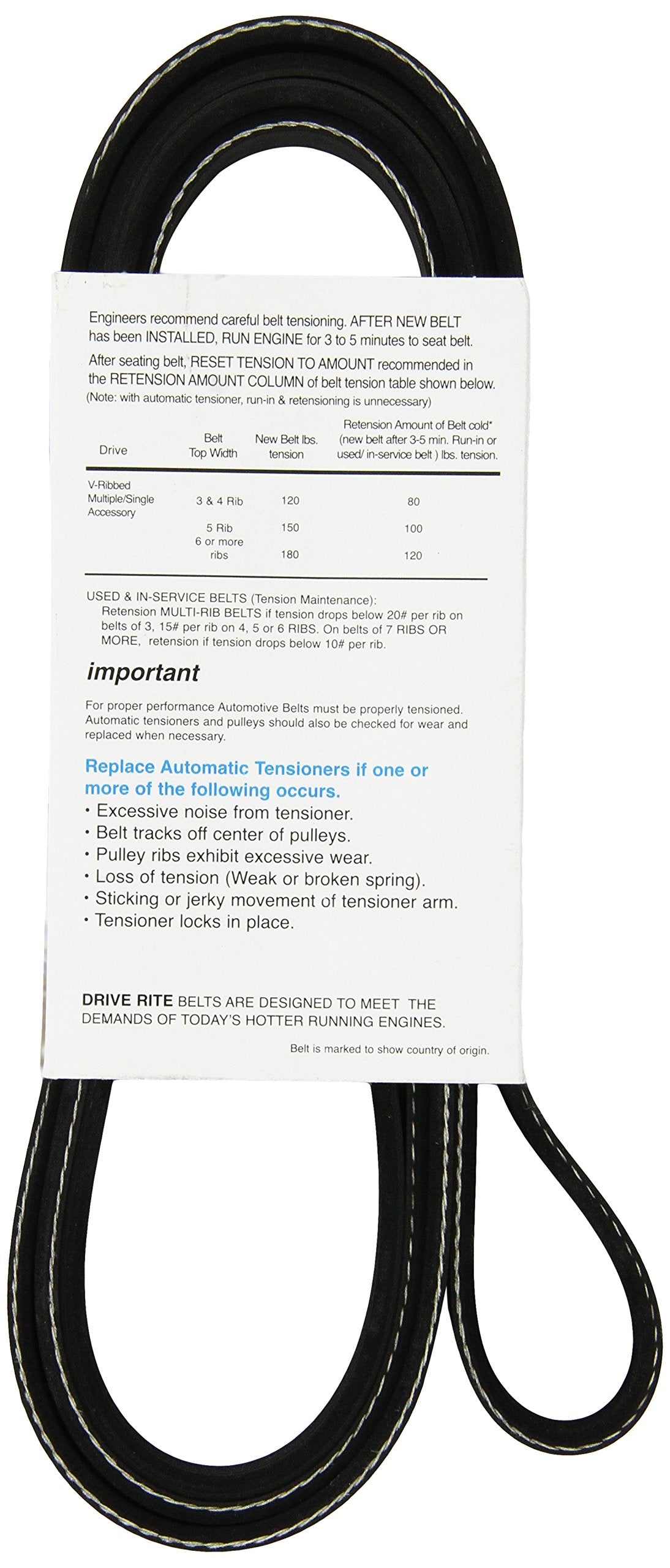 Dayco 5060880Dr Serpentine Belt