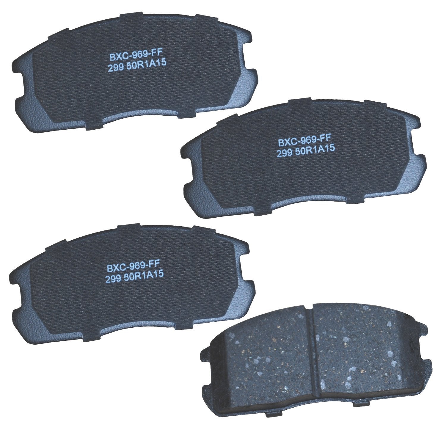 Bendix Premium Sbc299 Ceramic Front Brake Pads For Dodge Colt 1991-1985, Mitsubishi Mirage 1990-1985, Plymouth Colt 1991-1985