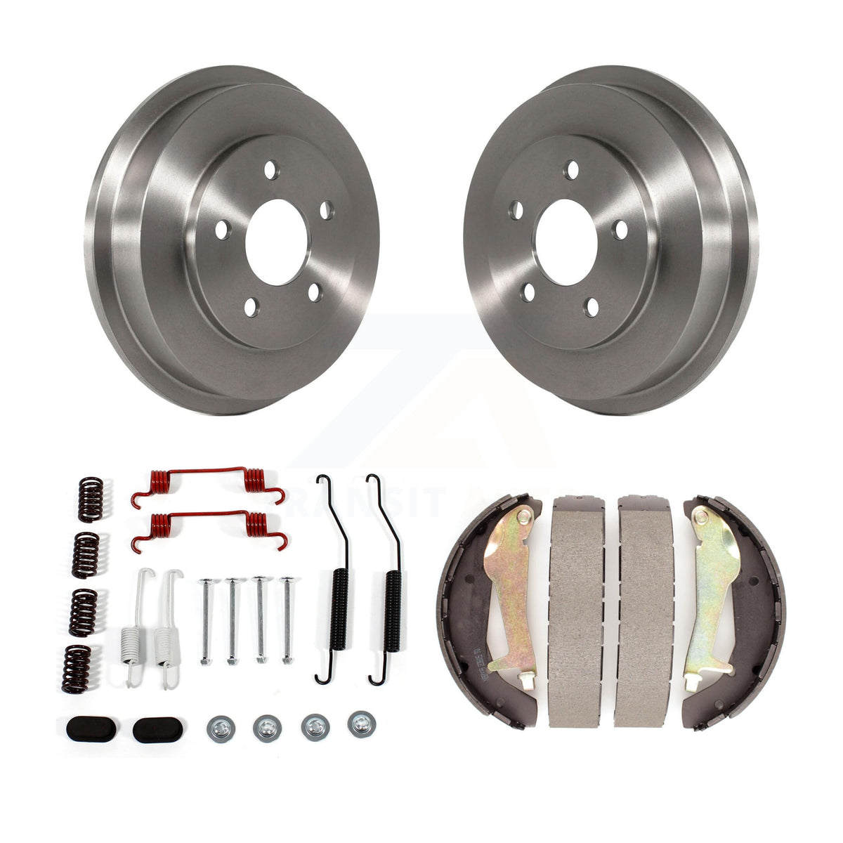 Transit Auto Rear Brake Drum Shoes And Spring Kit Replacement For Chevrolet Cobalt Pontiac G5 Hhr K8N-100396