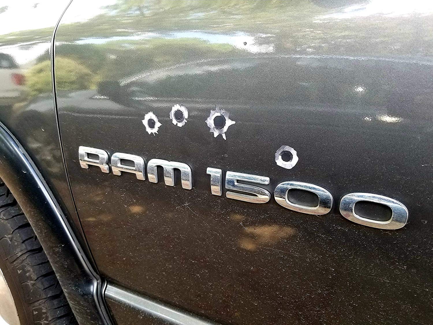 Fake Realistic Bullet Hole And Claw Mark 3M Vinyl Sticker Decal 11 Pack Peel And Stick