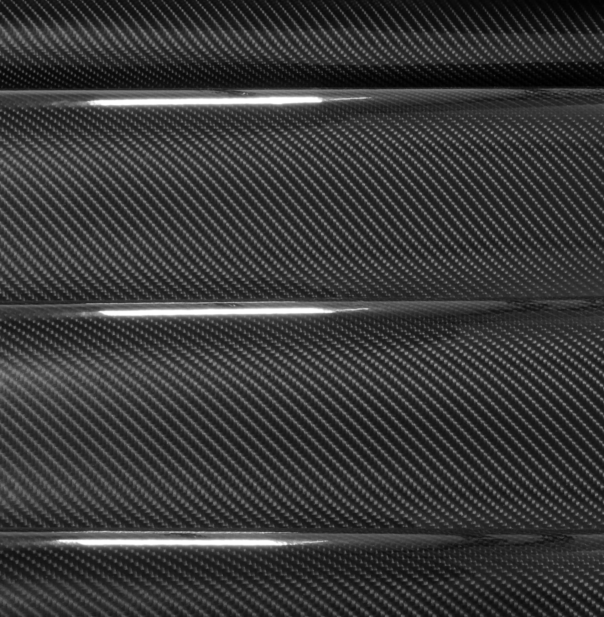 Vvivid Xpo Black Carbon Gloss Tek R 3 Layer 3D Realistic True Carbon Fiber Look Cast Vinyl Wrap (6Ft X 5Ft)