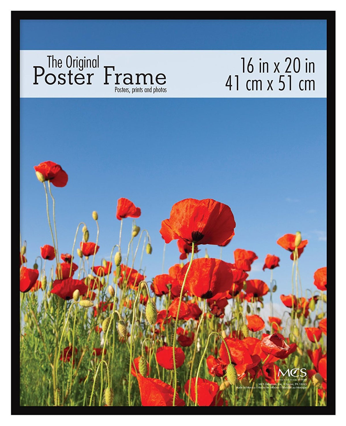 Mcs 16X20 Inch Original Poster Frame, Black (23630)