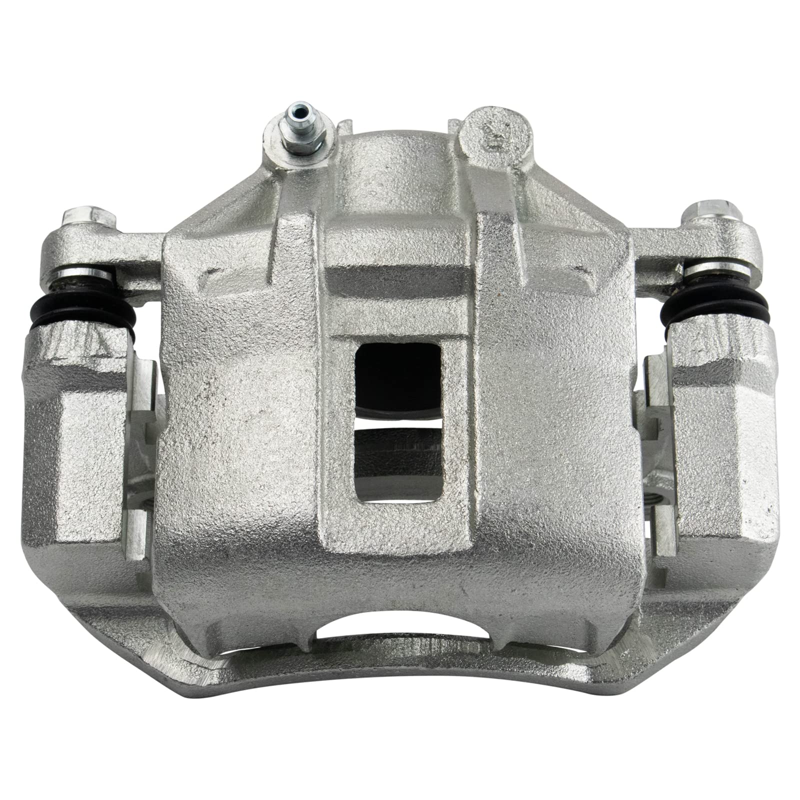 Trq Front Brake Caliper Set Compatible With 2006-2011 Hyundai Accent 2006-2012 Kia Rio Rio5