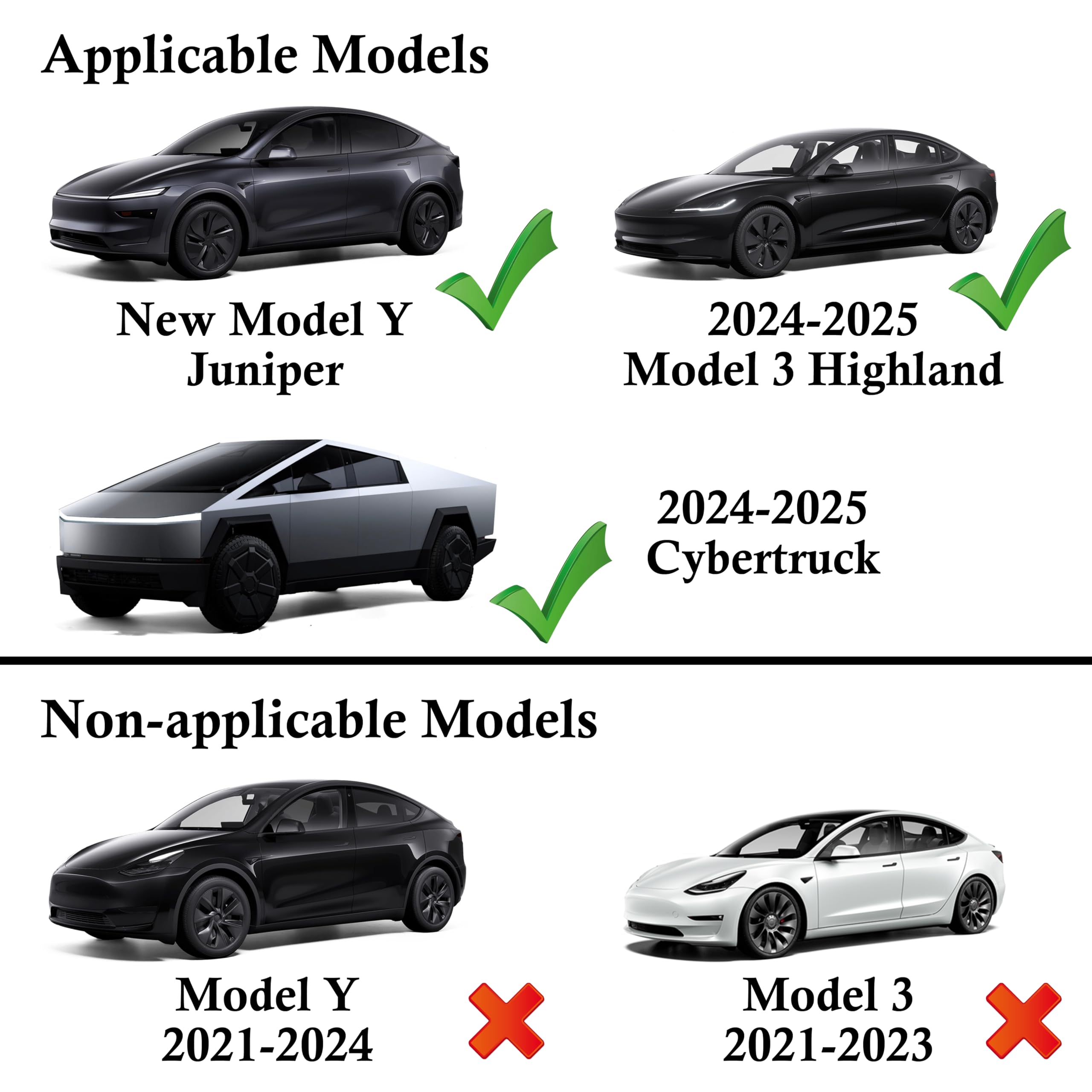 Leiakendi Glove Box Usb Hub For Tesla 2024-2025 Model 3 Highland, Cybertruck And New Model Y Juniper, 4-In-1 Glovebox Docking St