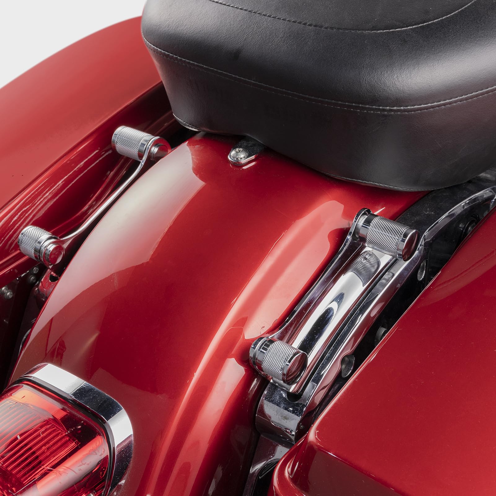 Mofun Rack Docking 4 Point Magnet Caps Covers for Tour Pack Luggage Rack Hardware Kit Compatible with Harley Touring Street Road