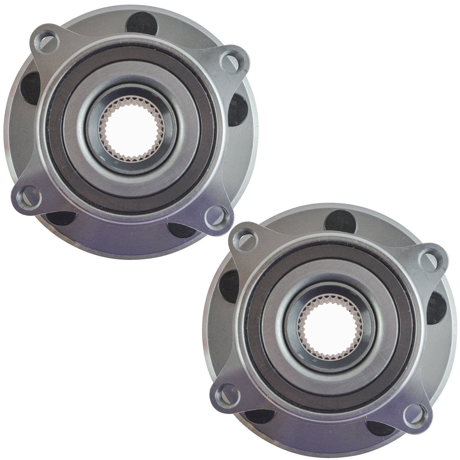 Trq Front Wheel Hub Bearings Assembly Set Compatible With 2011-2017 Honda Odyssey