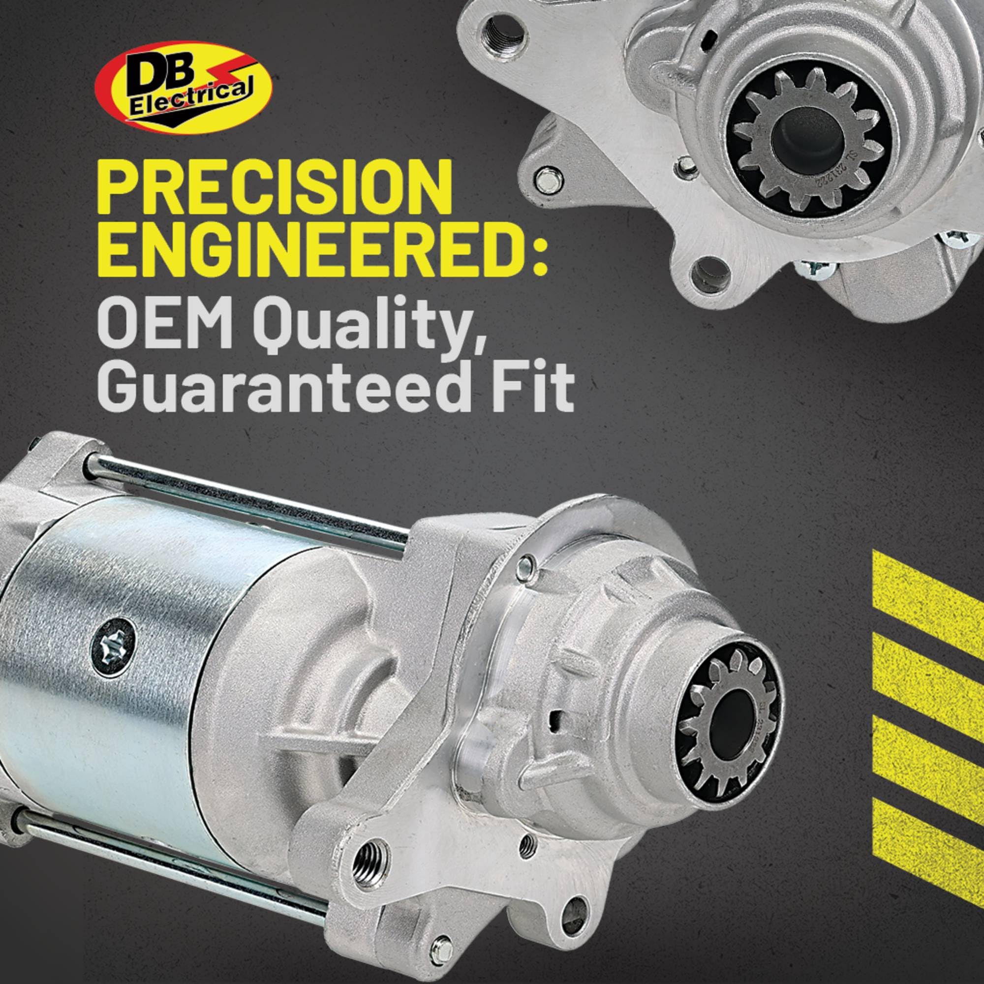 Db Electrical 410-14080 Starter Compatible With/Replacement For Ford F-250 Super-Duty 2008-2010, F-350 Super-Duty 2008-2010, F-4