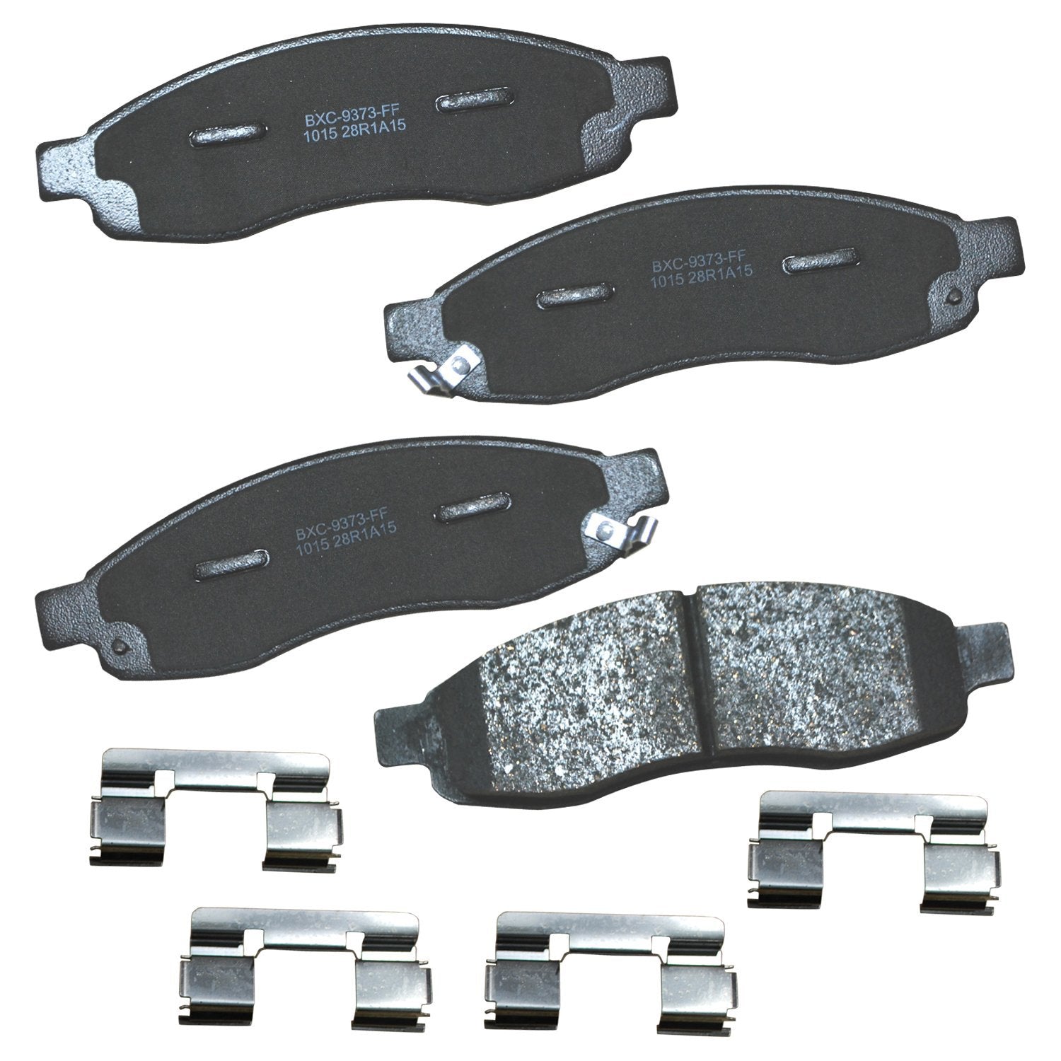 Bendix Premium Sbc1015 Ceramic Front Brake Pads For Infiniti Qx56 2006-2004, Nissan Armada 2006-2005, Pathfinder Armada 2004, Ti