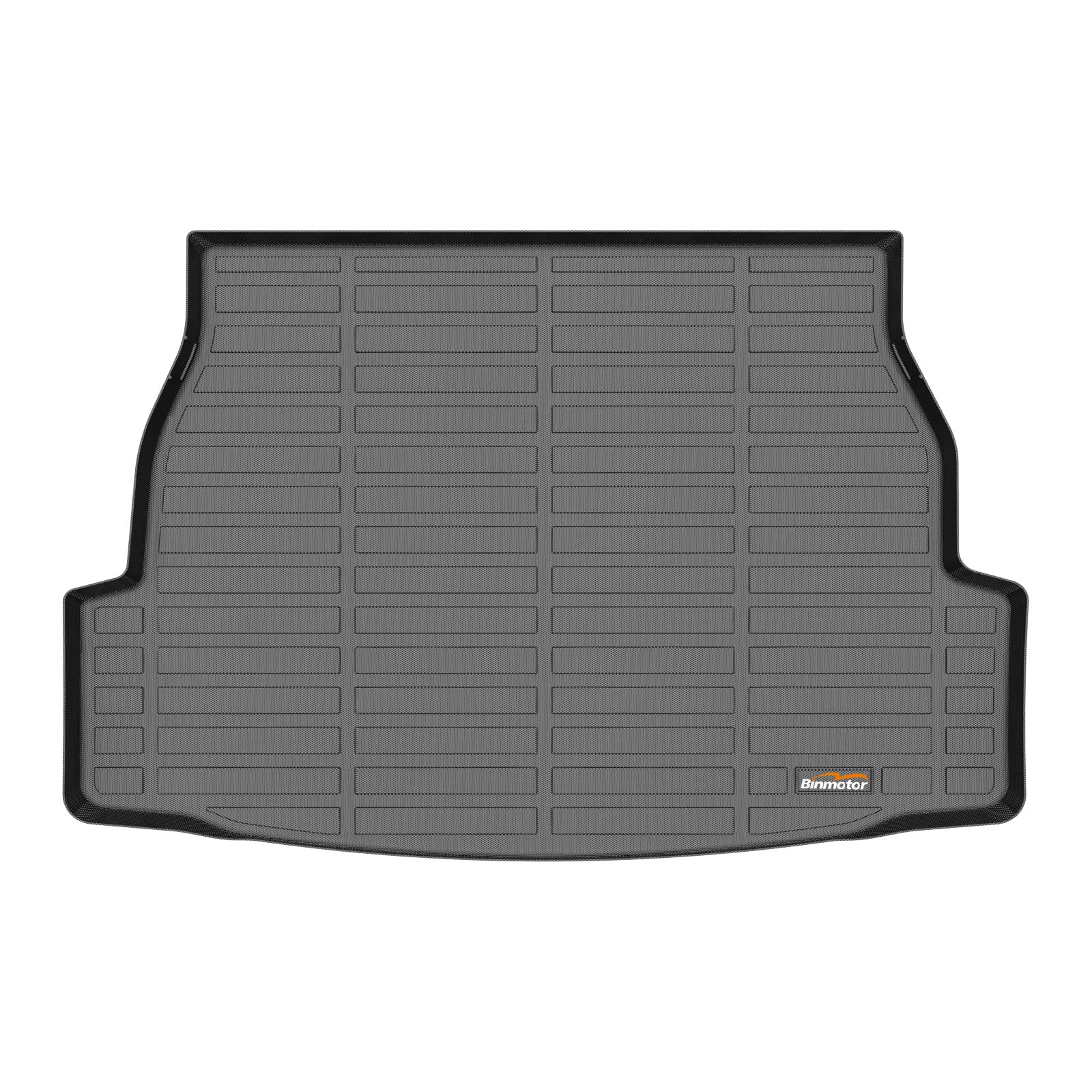 Binmotor-Heavy Duty Car Floor Mats For 2019-2024 Rav4 Hybrid (Including Hybrid) 1St & 2Nd Row Full Set Of Floor Liners Black All-Weather Protective Car Mats Rav4 Hybrid Accessories