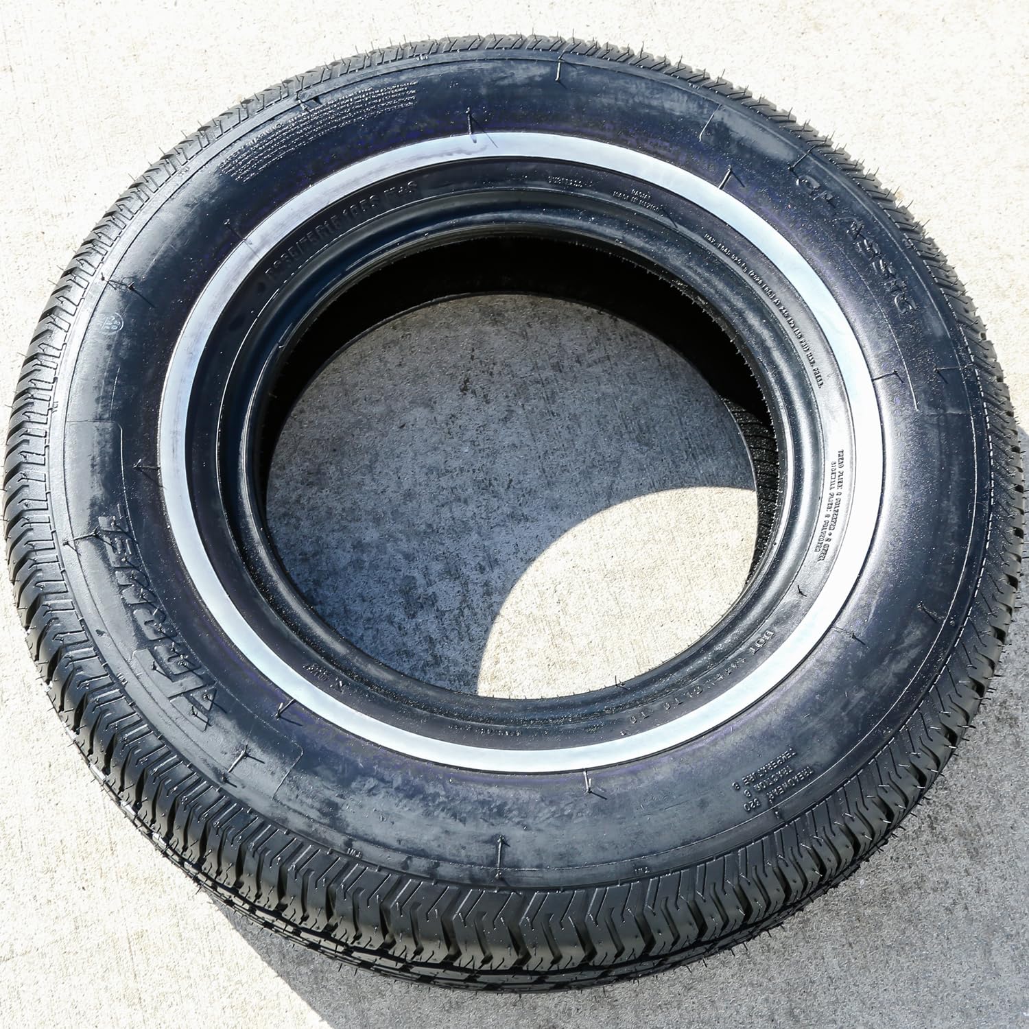 Tornel All-Season Radial Tire 235/75R15 4-Ply WSW White Side Wall Model 24760006