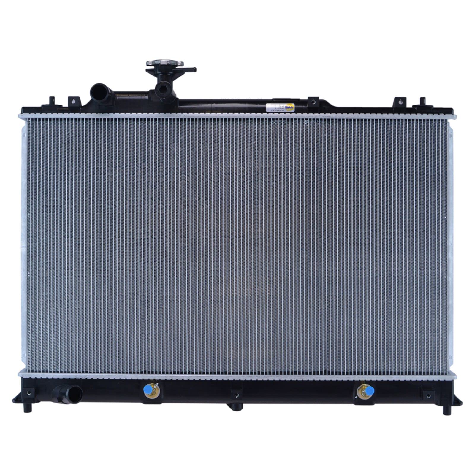 Trq Radiator Assembly Aluminum Core Compatible With 07-12 Mazda Cx-7 Cu2918 Ma3010225