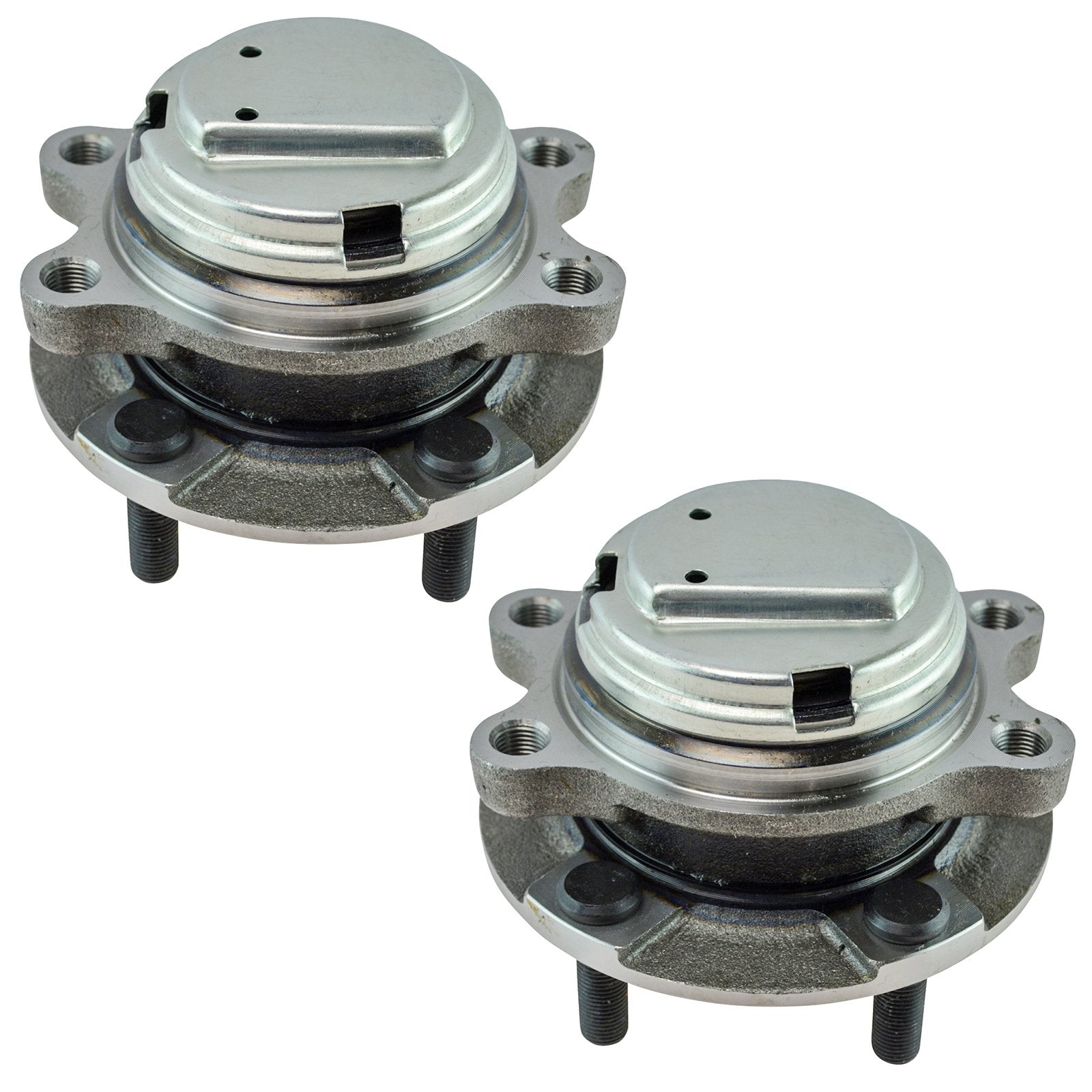 Trq Front Wheel Hub Bearing Module Pair Driver & Passenger Set For Infiniti