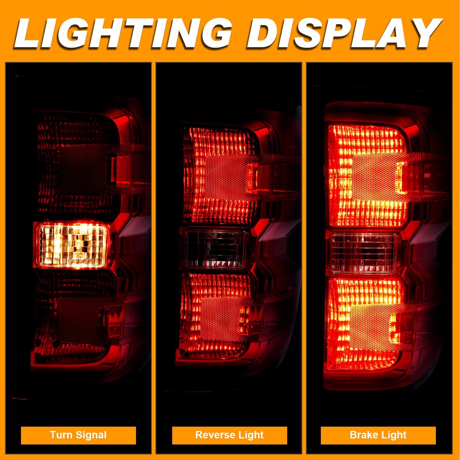 Nakuuly Factory Style Tail Light Assembly Compatible With 2016-2019 Chevrolet Silverado 1500 2500 Hd Gmc Sierra 3500 Hd Right Pa