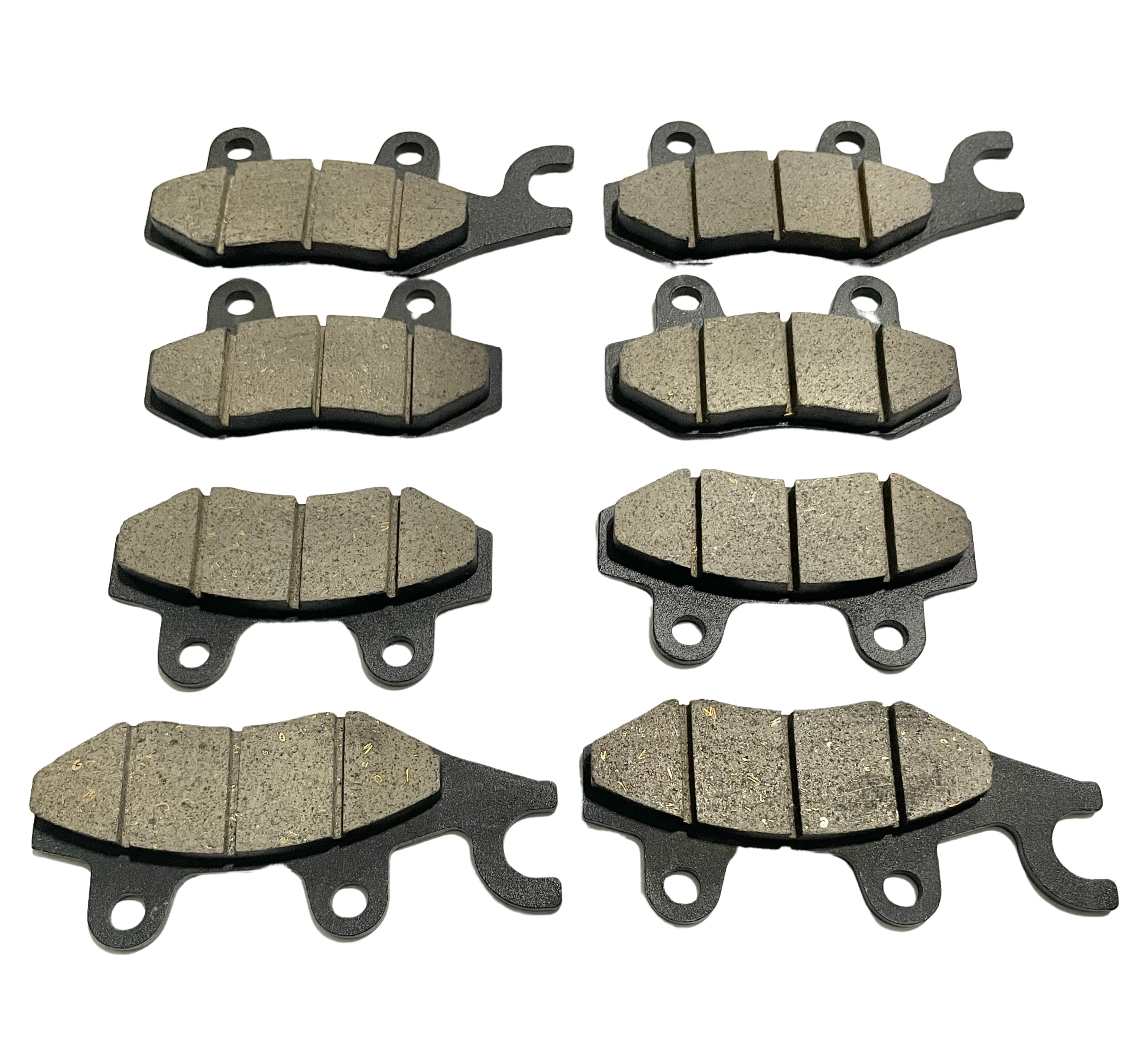 Complete Front And Rear Severe Duty Brake Pad Set For 2008-2013 Yamaha Rhino 700