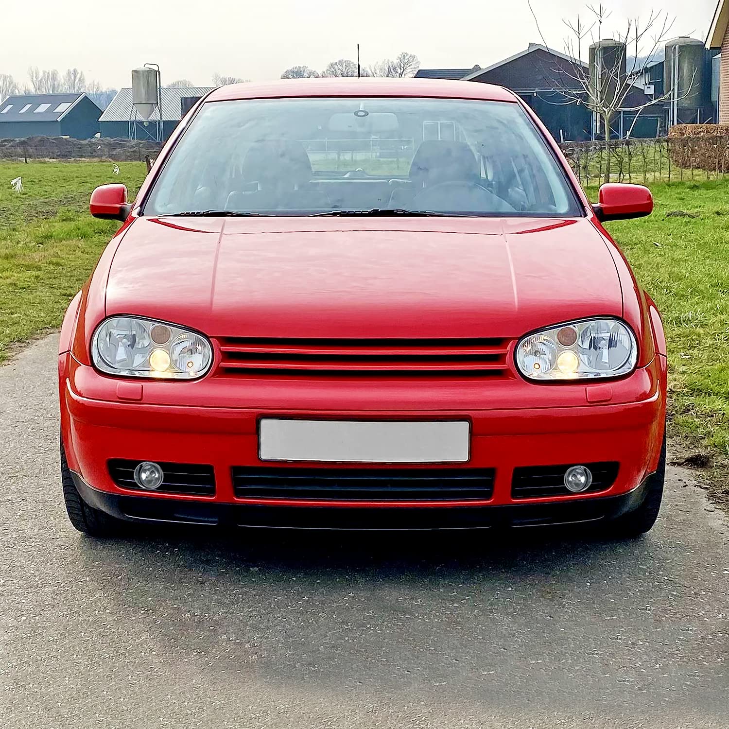 Spec-D Tuning Clear Lens Fog Lights + H3 Bulbs Included Compatible With Golf Gti Mk4 1999-2004 L+R Pair Assembly