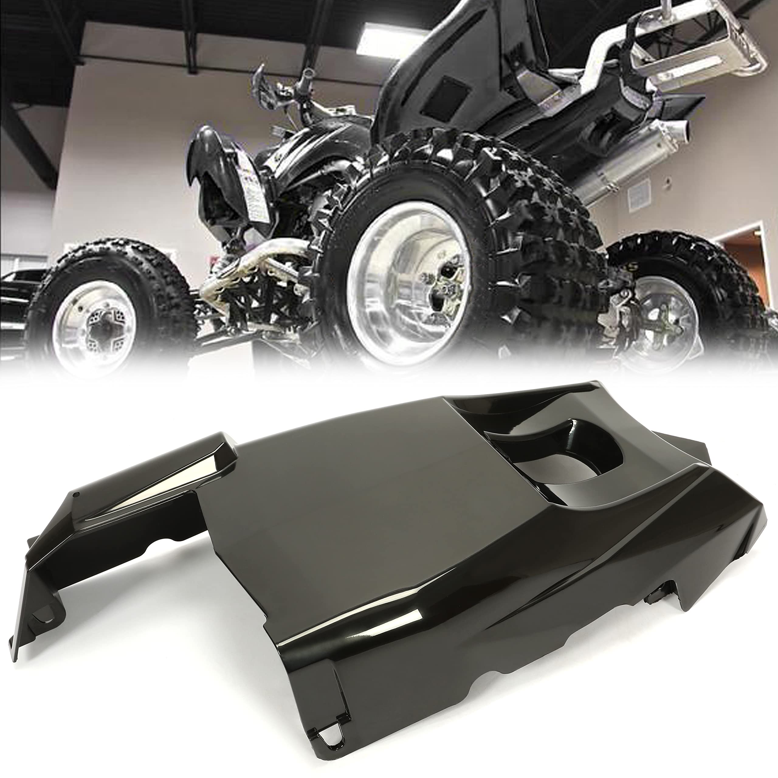 Kojem Tail Light Cover Compatible With 2006-2021 Yamaha Raptor 700/700R Black Taillight Cover