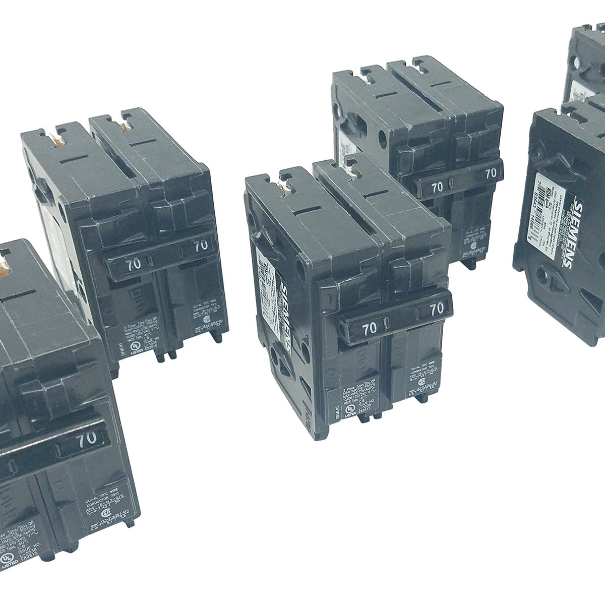 Siemens Q270_6PK 70 Amp Double Pole Type QP Circuit Breaker (Pack of 6) WBIASB079SX4CFC