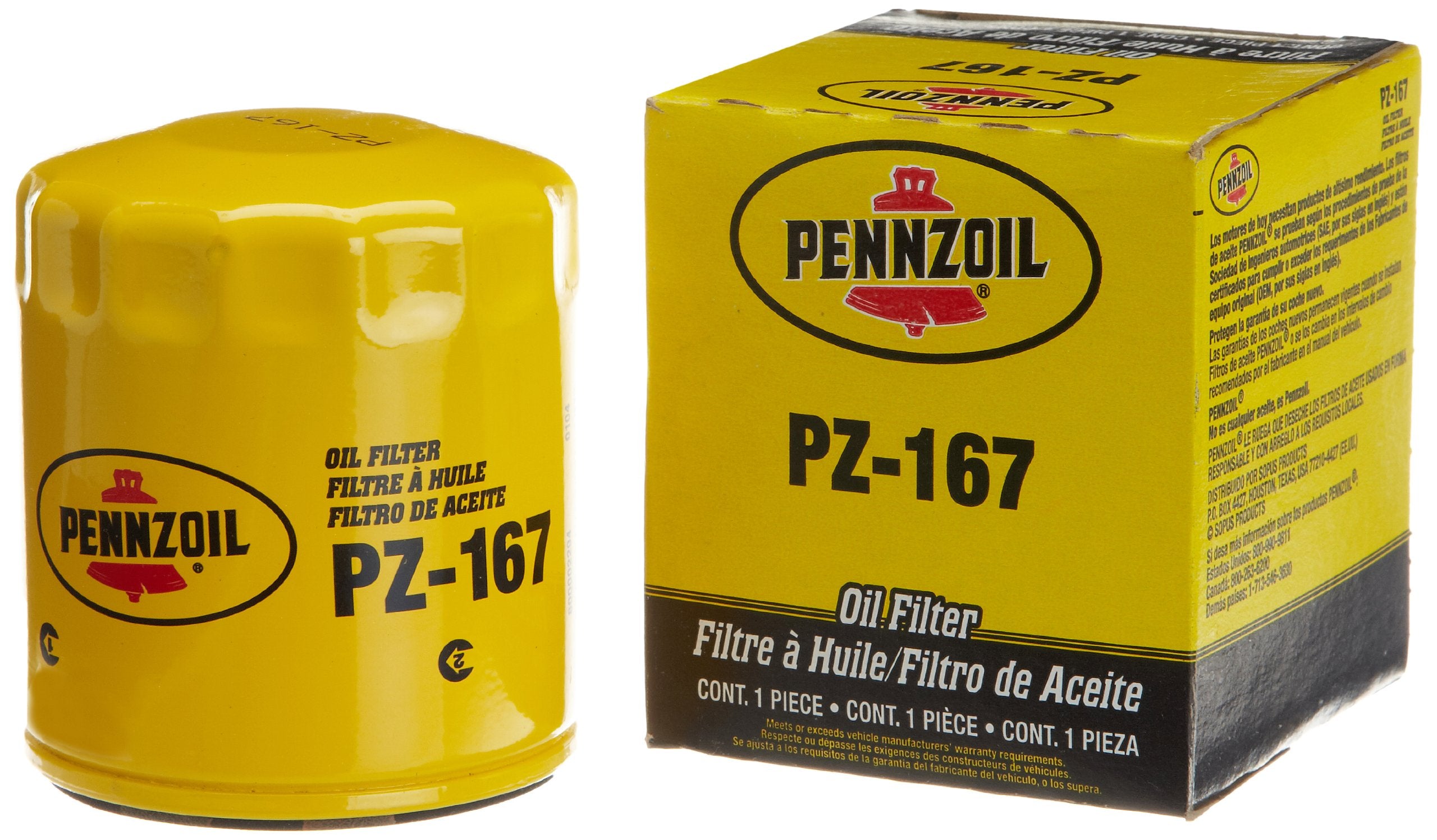 8069190 Oil Filter Pz167 Pennzoil Pz167 Oil Filter (Pack Of 1)